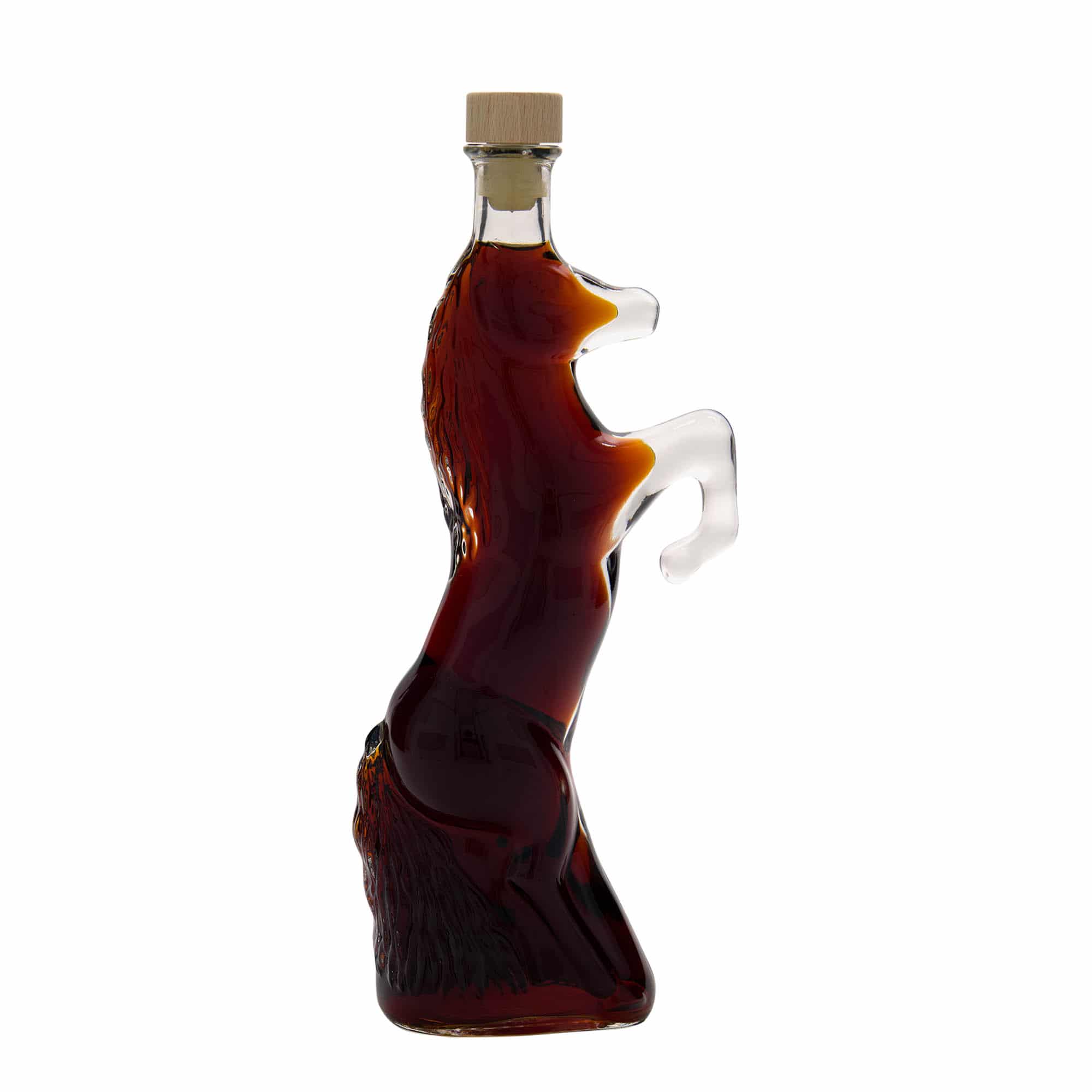 350 ml Garrafa de vidro 'Wilde Horse', boca: Cortiça