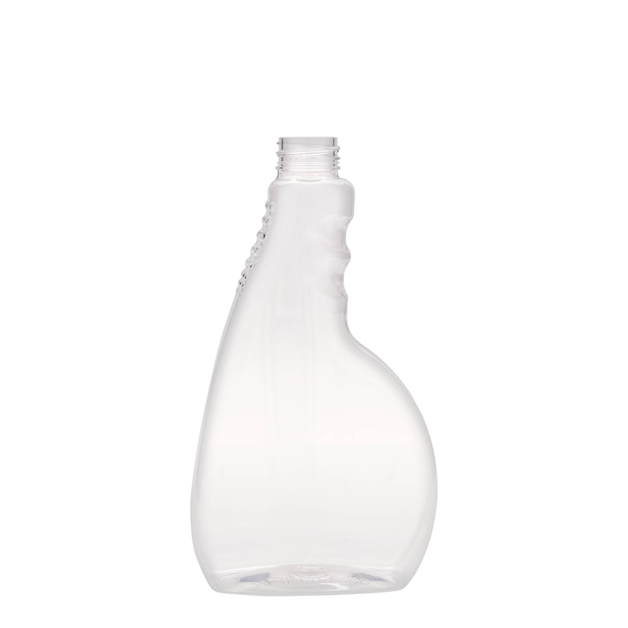 Frasco de spray PET de 500 ml 'Piccobello', rectangular, plástico, abertura: tampa de rosca