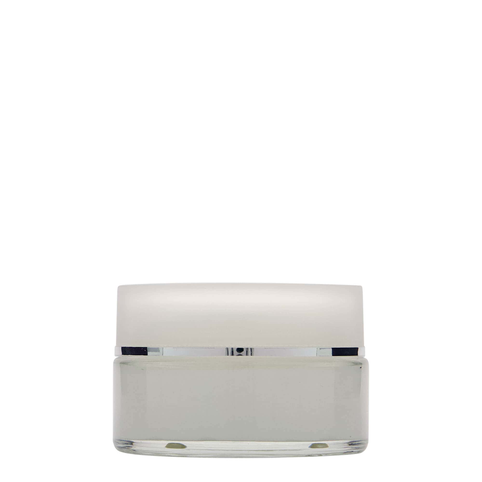 Pote de 100 ml 'Clear Edition', vidro, abertura: tampa de rosca