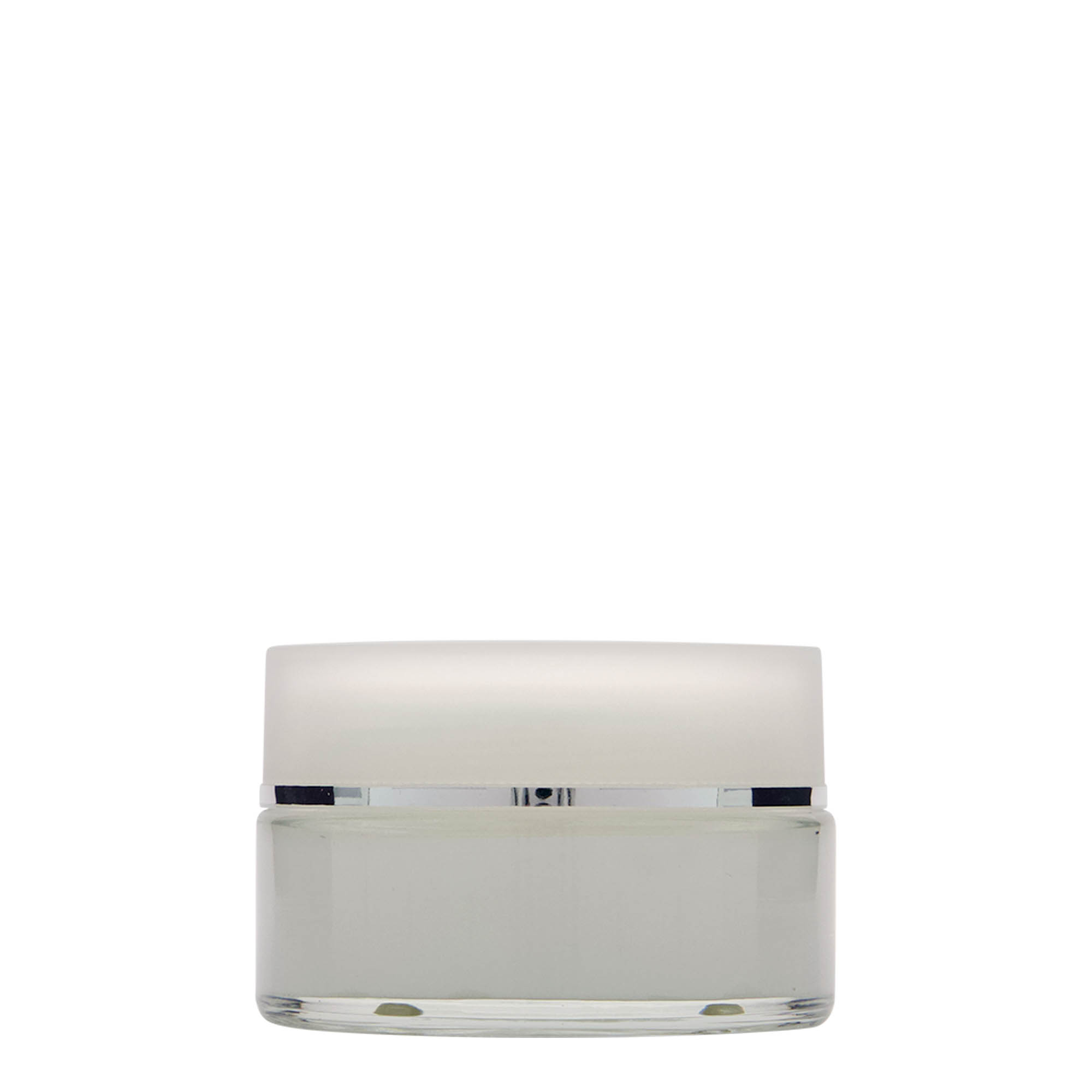 Pote de 100 ml 'Clear Edition', vidro, abertura: tampa de rosca