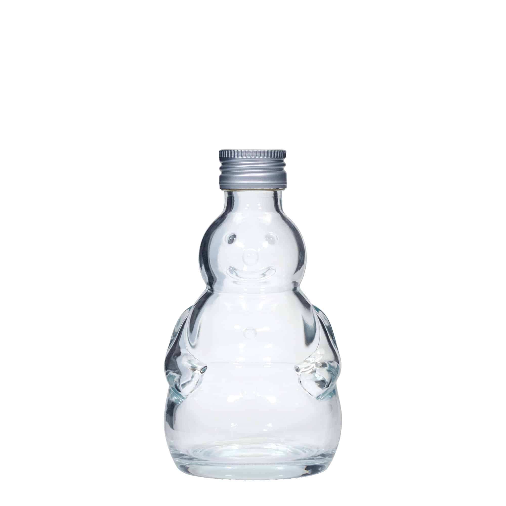 Garrafão de vidro de 200 ml 'Boneco de Neve', bocal: PP 28