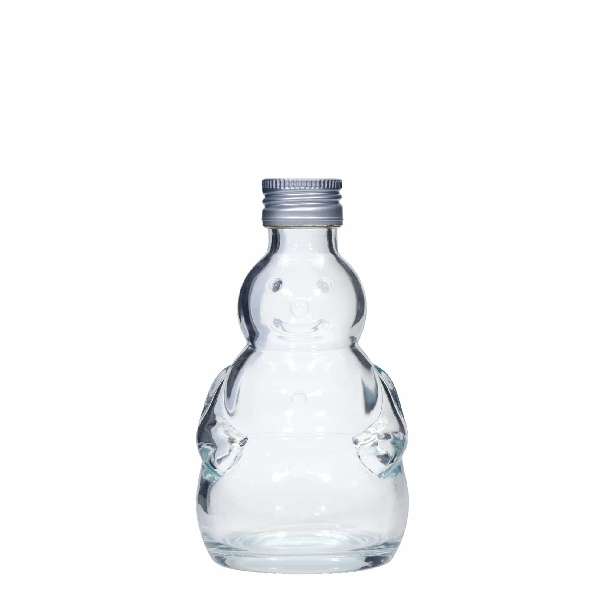 Frasco de vidro de 200 ml 'Boneco de Neve', boca: PP 28