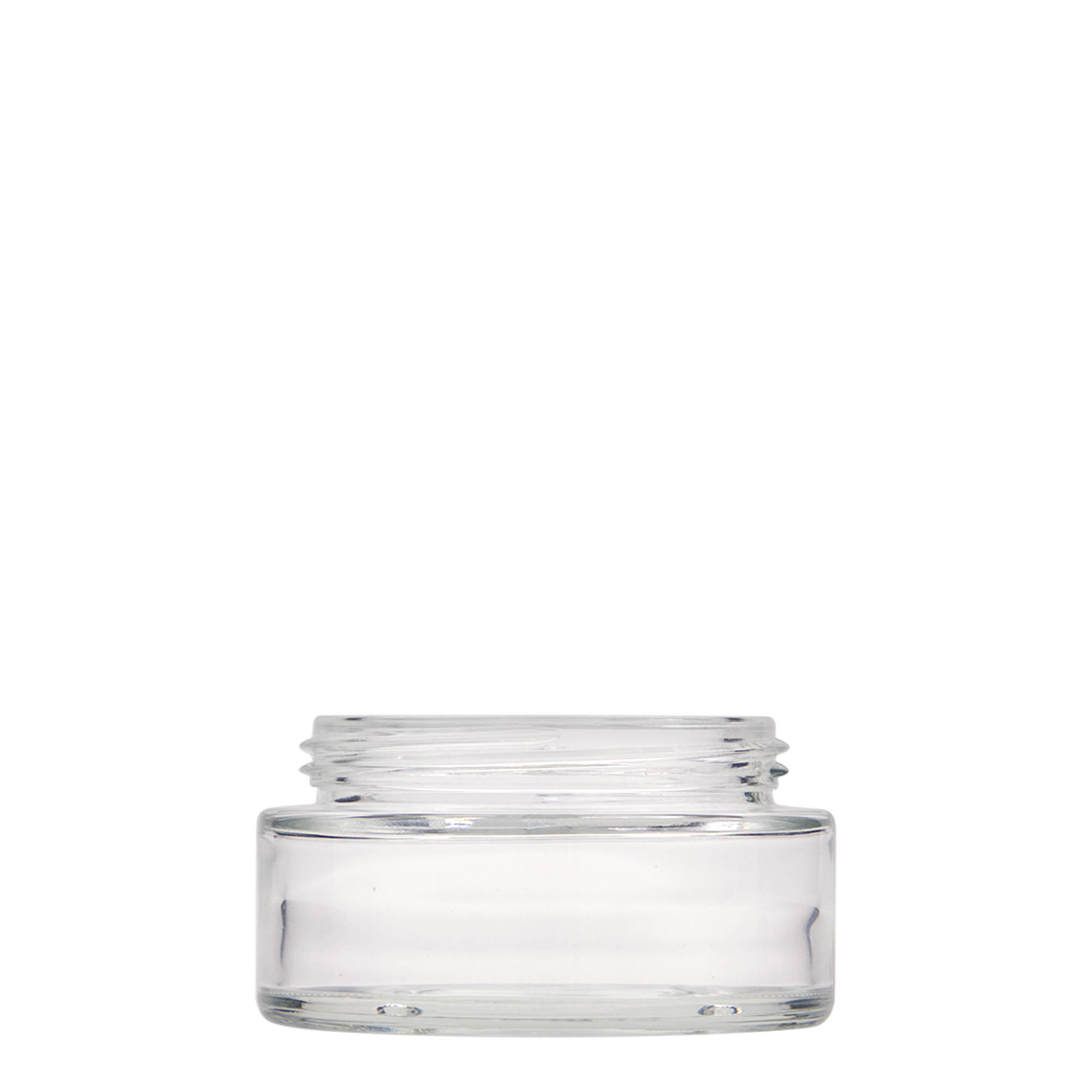 Pote de 100 ml 'Clear Edition', vidro, abertura: tampa de rosca Pote de 100 ml 'Clear Edition', vidro, abertura: tampa de rosca