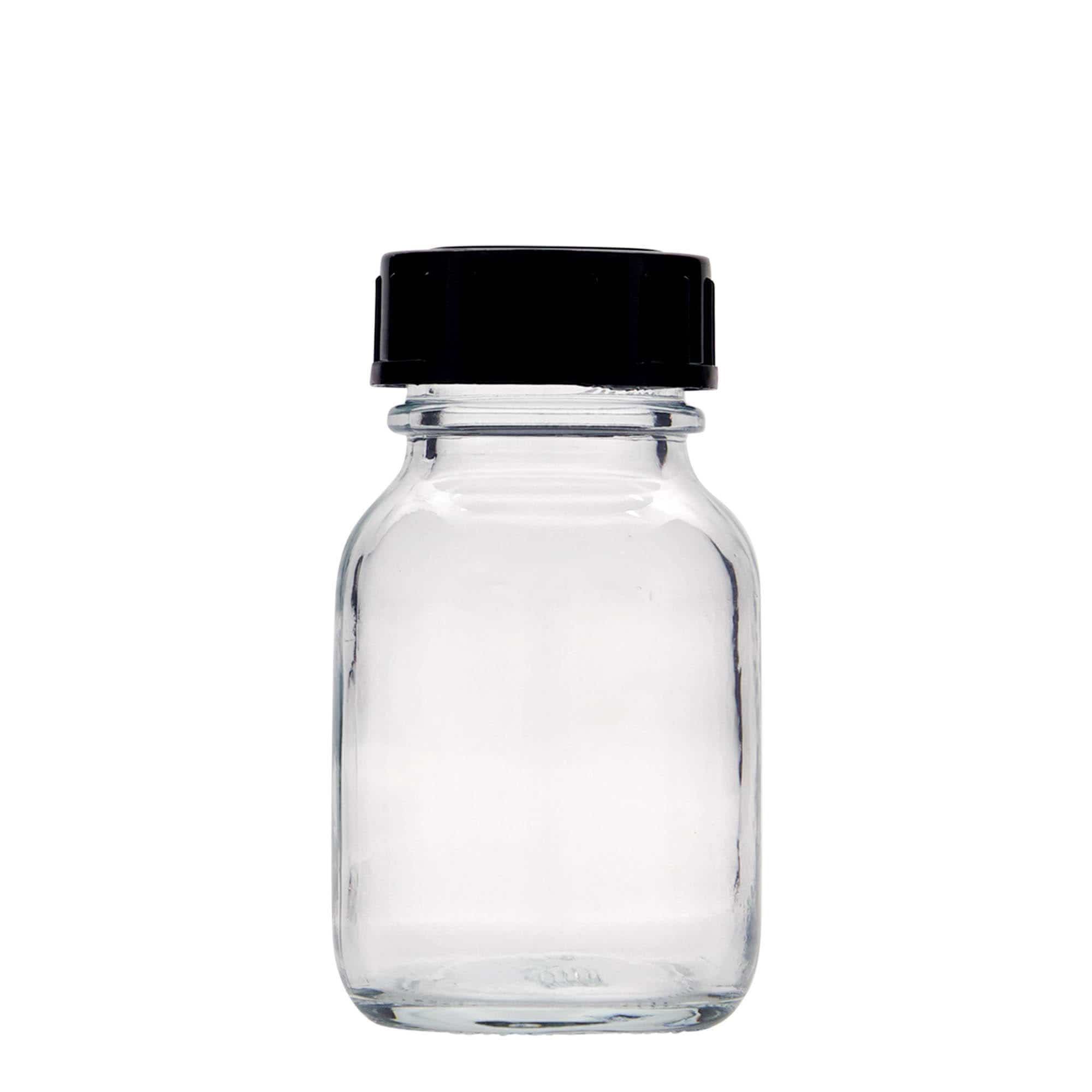 50 ml Frasco de boca larga, boca: DIN 32