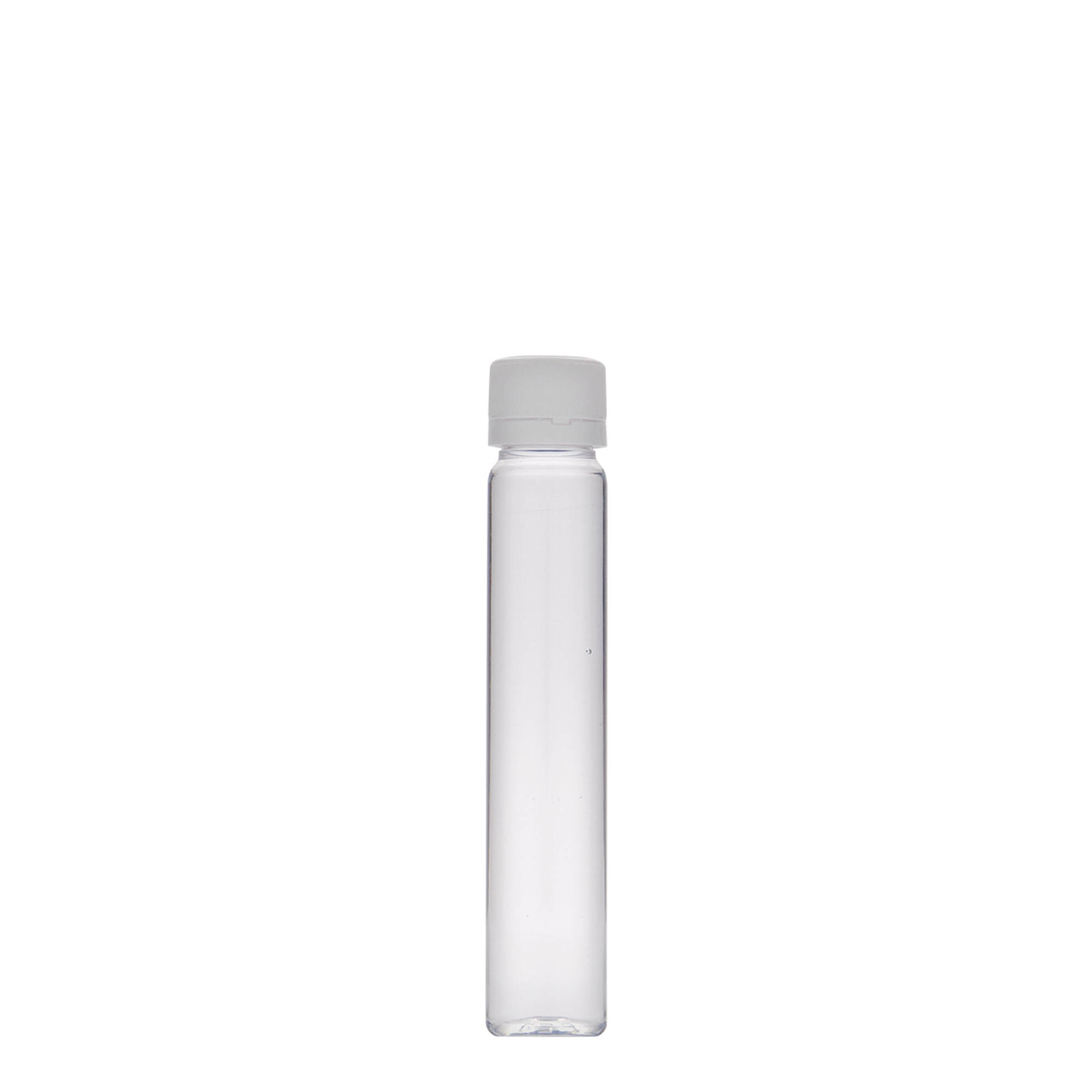 25 ml tubo PET, plástico, abertura: tampa de rosca