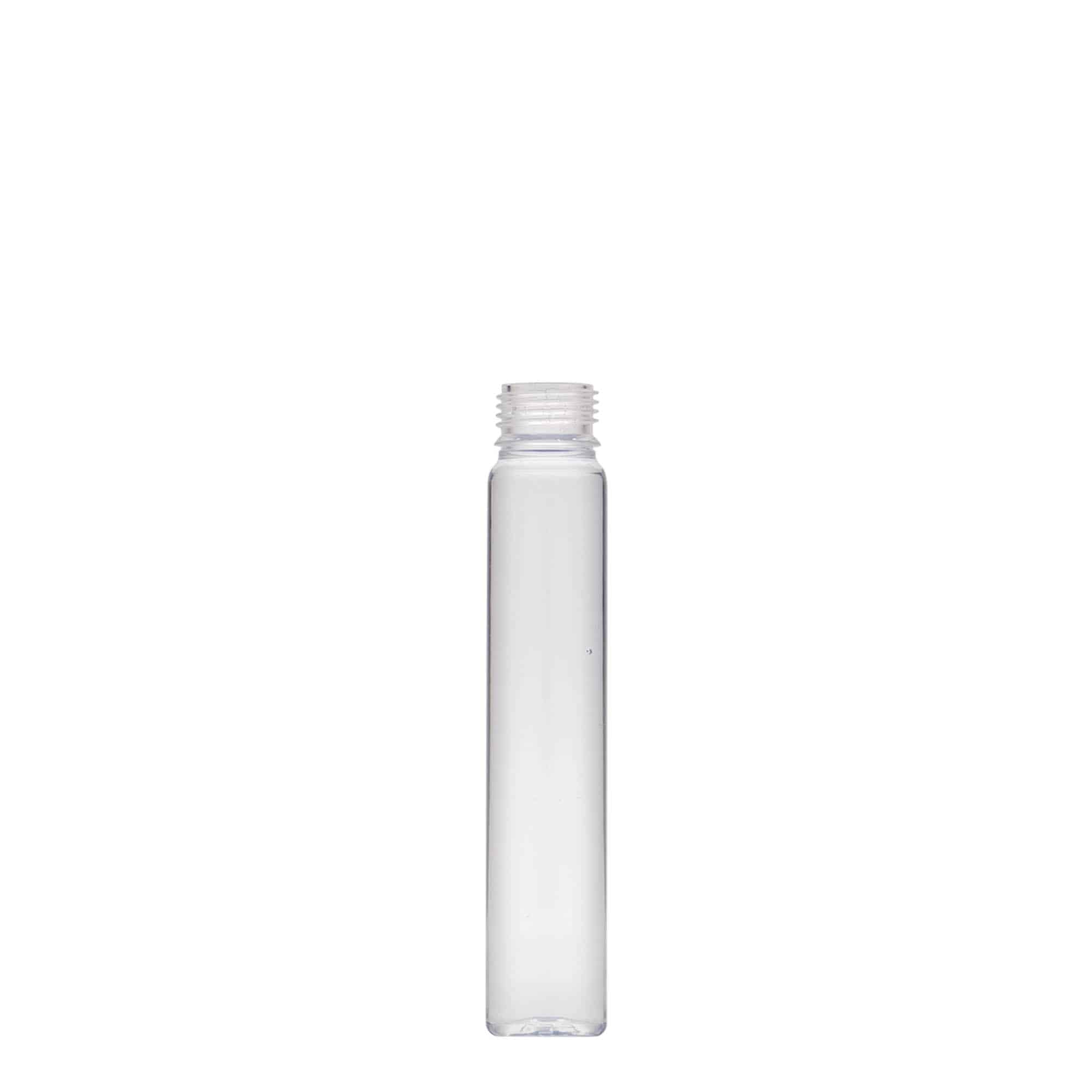 25 ml tubo PET, plástico, abertura: tampa de rosca
