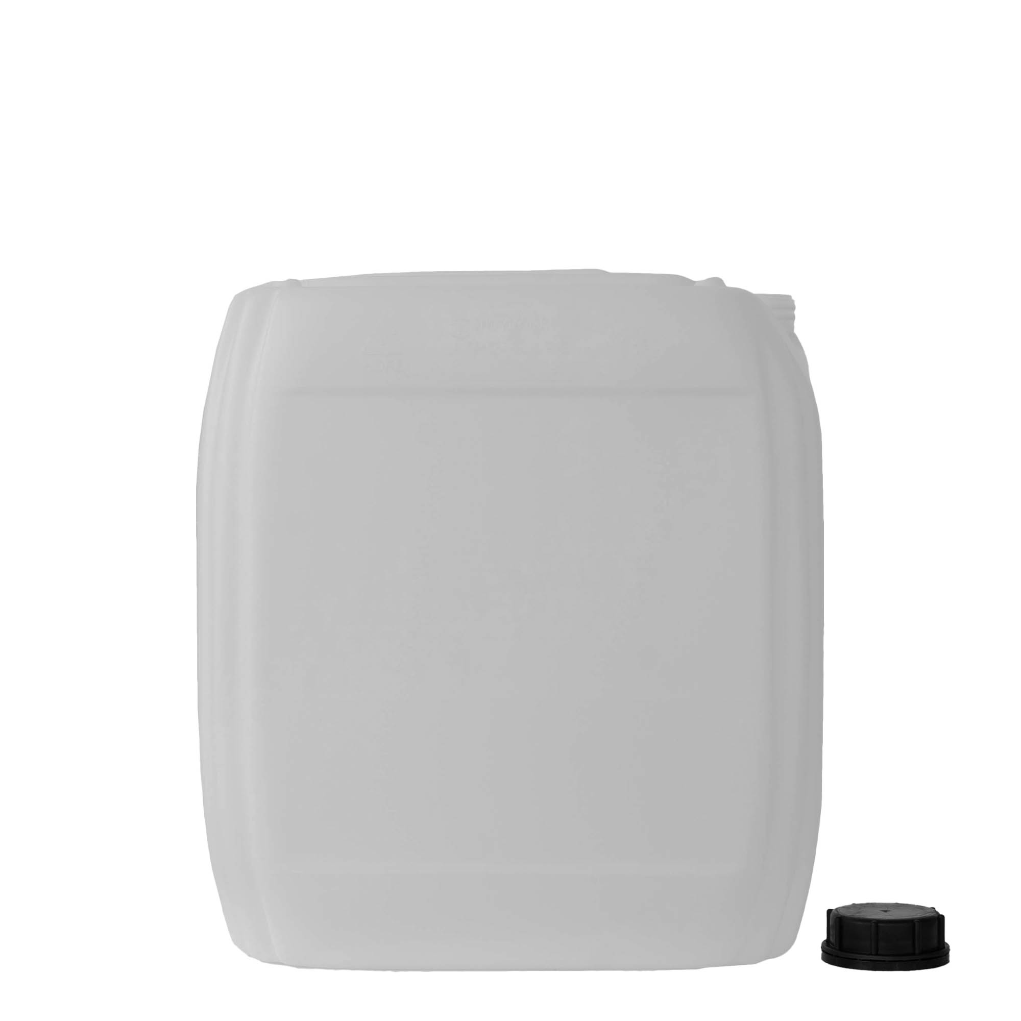 30 l bidão, retangular, plástico HDPE, natural, bocal: ND 60 30 l bidão, retangular, plástico HDPE, natural, bocal: ND 60