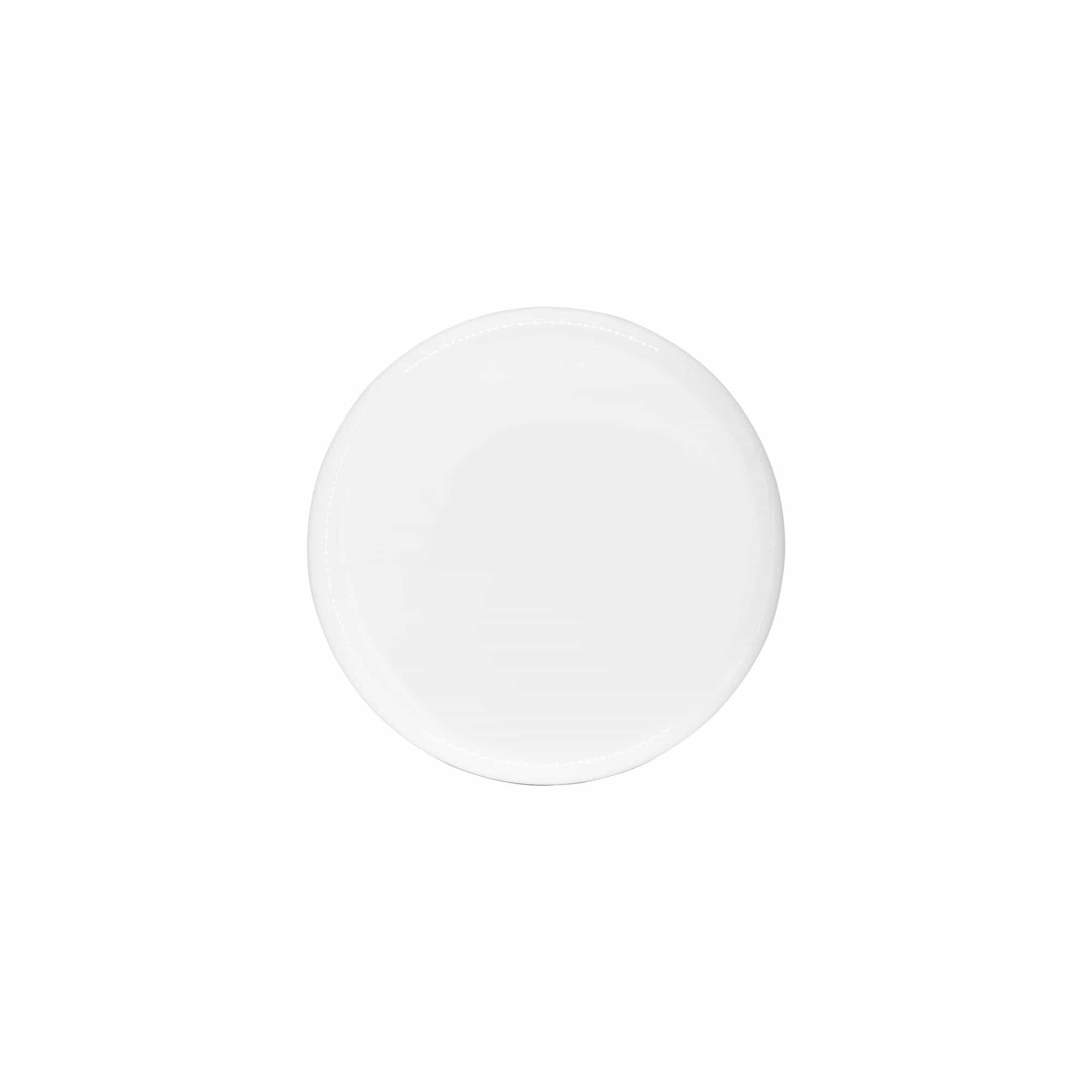 Tampa de rosca para 100 ml 'Bianca', plástico PP, branco