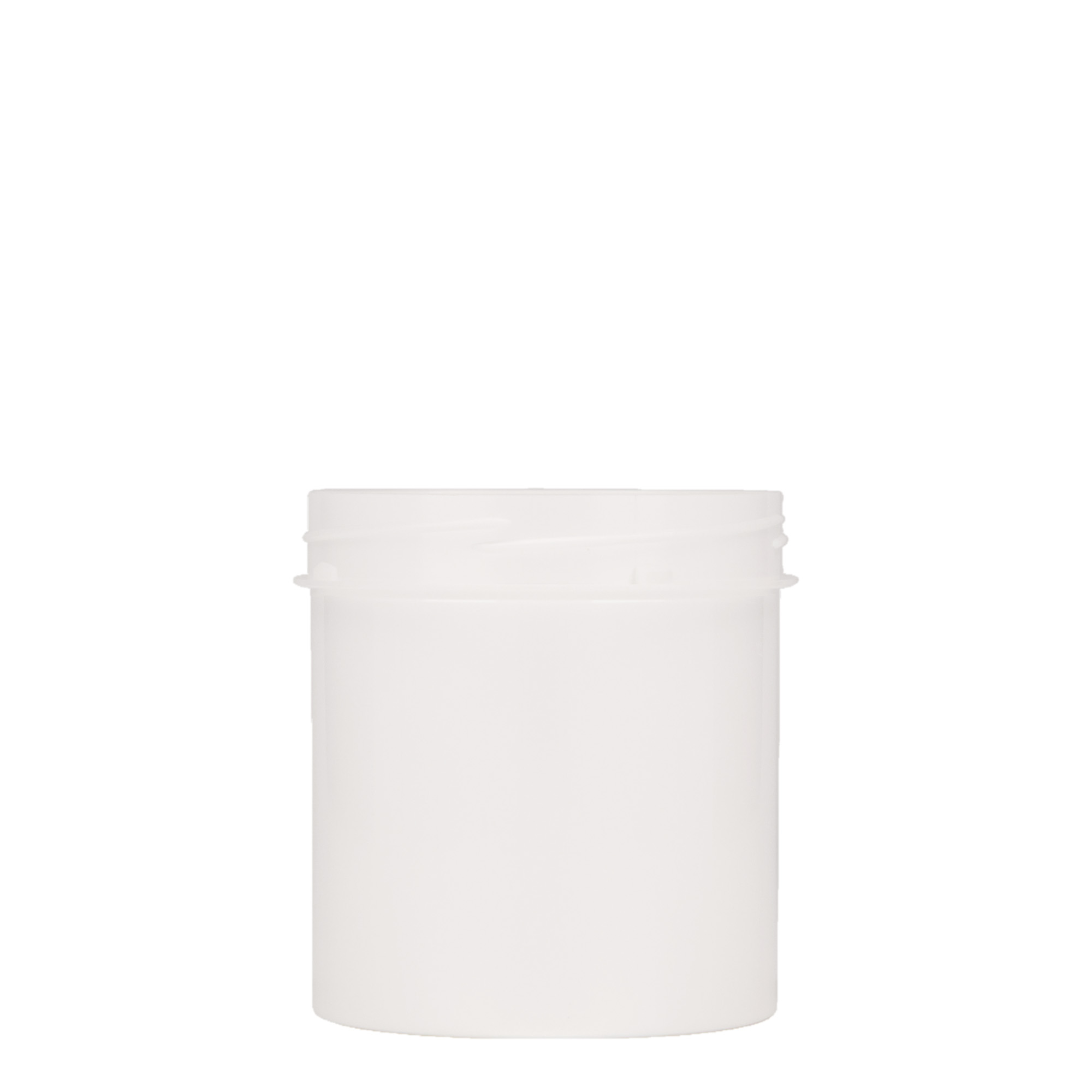 250 ml Boião em plástico 'Securilock', PP, branco, boca: Tampa de rosca 250 ml Boião em plástico 'Securilock', PP, branco, boca: Tampa de rosca