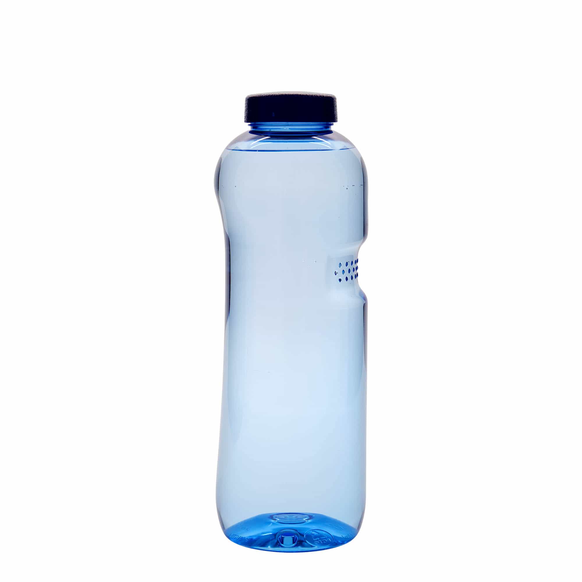 1000 ml Garrafa de água PET 'Kavodrink', plástico, azul