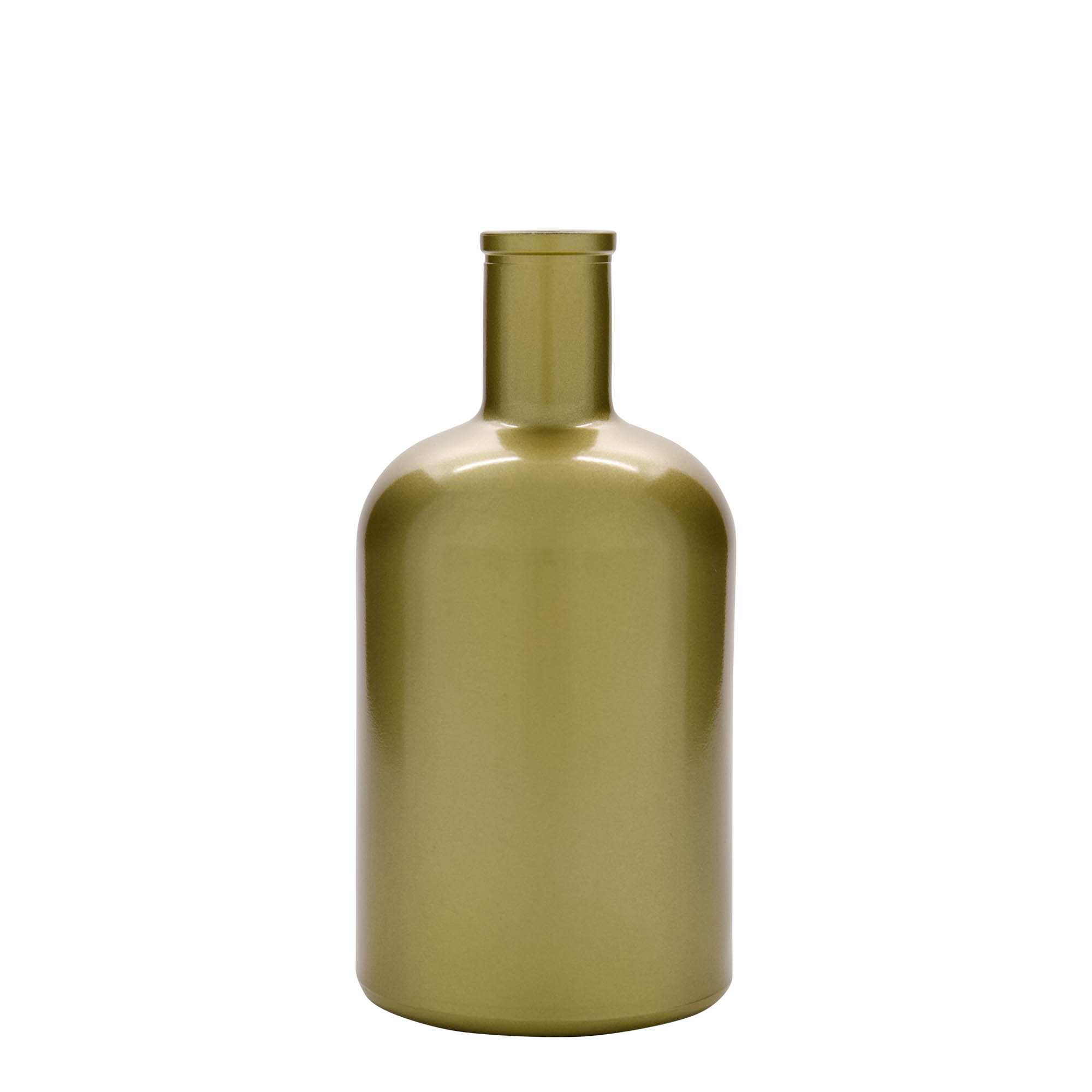 Garrafa de vidro de 700 ml 'Gerardino', dourada, Boca: Cortiça Garrafa de vidro de 700 ml 'Gerardino', dourada, Boca: Cortiça