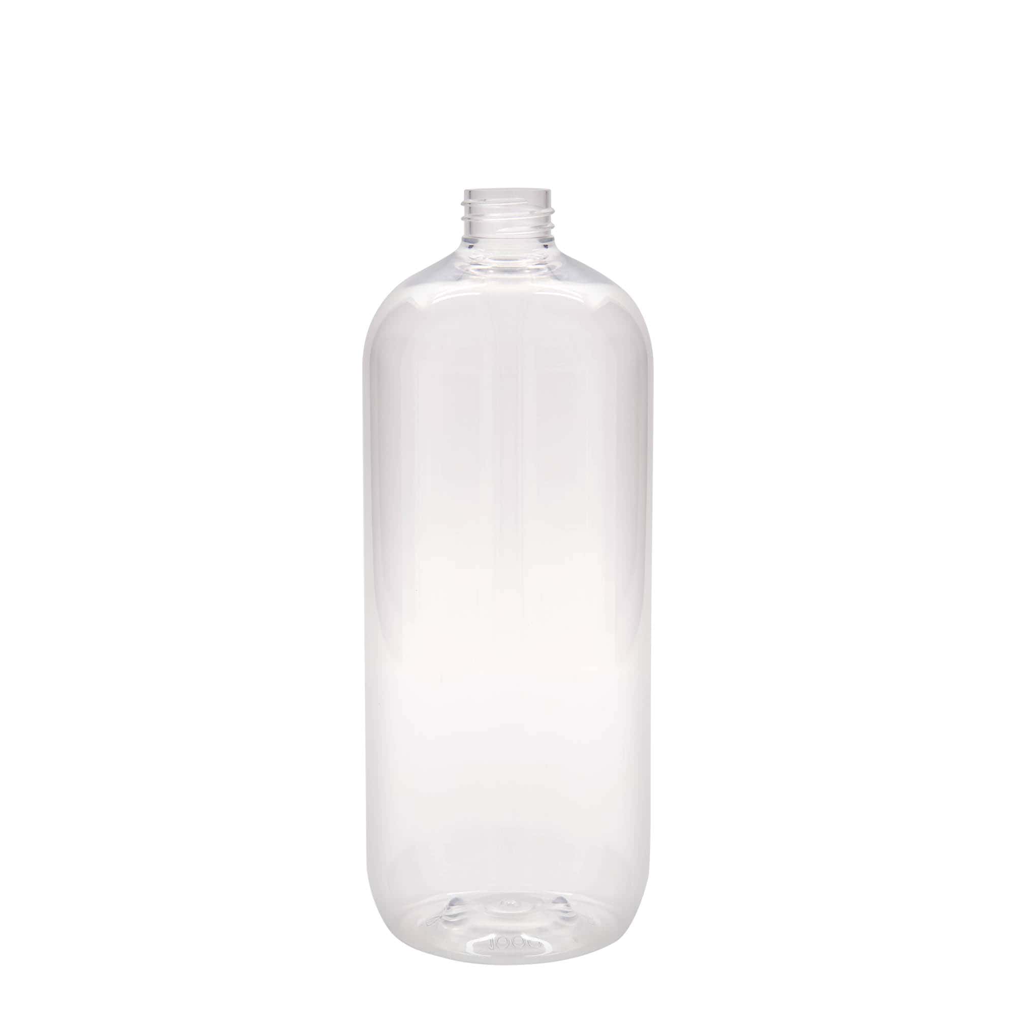 1000 ml Garrafa PET 'Boston', plástico, boca: GPI 28/410 1000 ml Garrafa PET 'Boston', plástico, boca: GPI 28/410