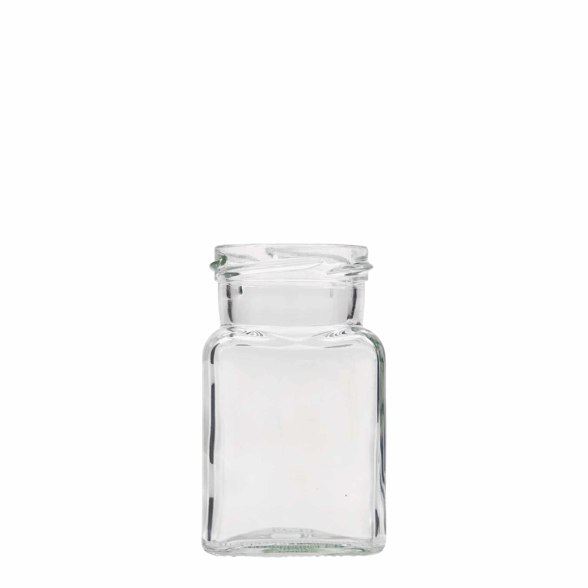 150 ml Frasco quadrado, boca: Twist-Off (TO 53) 150 ml Frasco quadrado, boca: Twist-Off (TO 53)