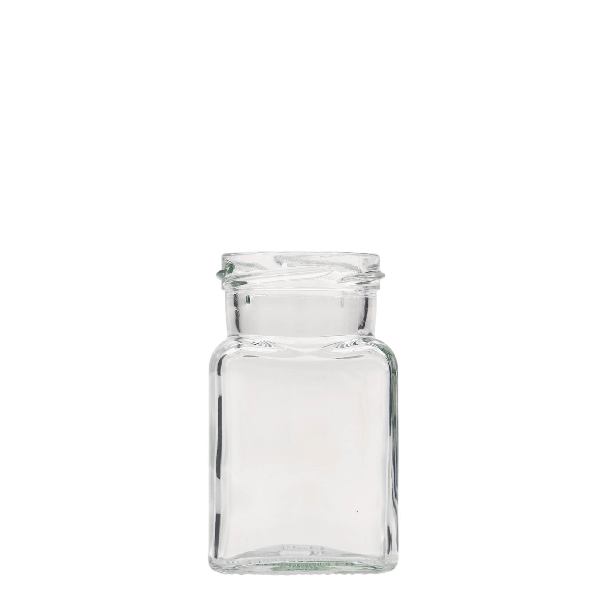 150 ml frasco quadrado, boca: Twist-Off (TO 53) 150 ml frasco quadrado, boca: Twist-Off (TO 53)