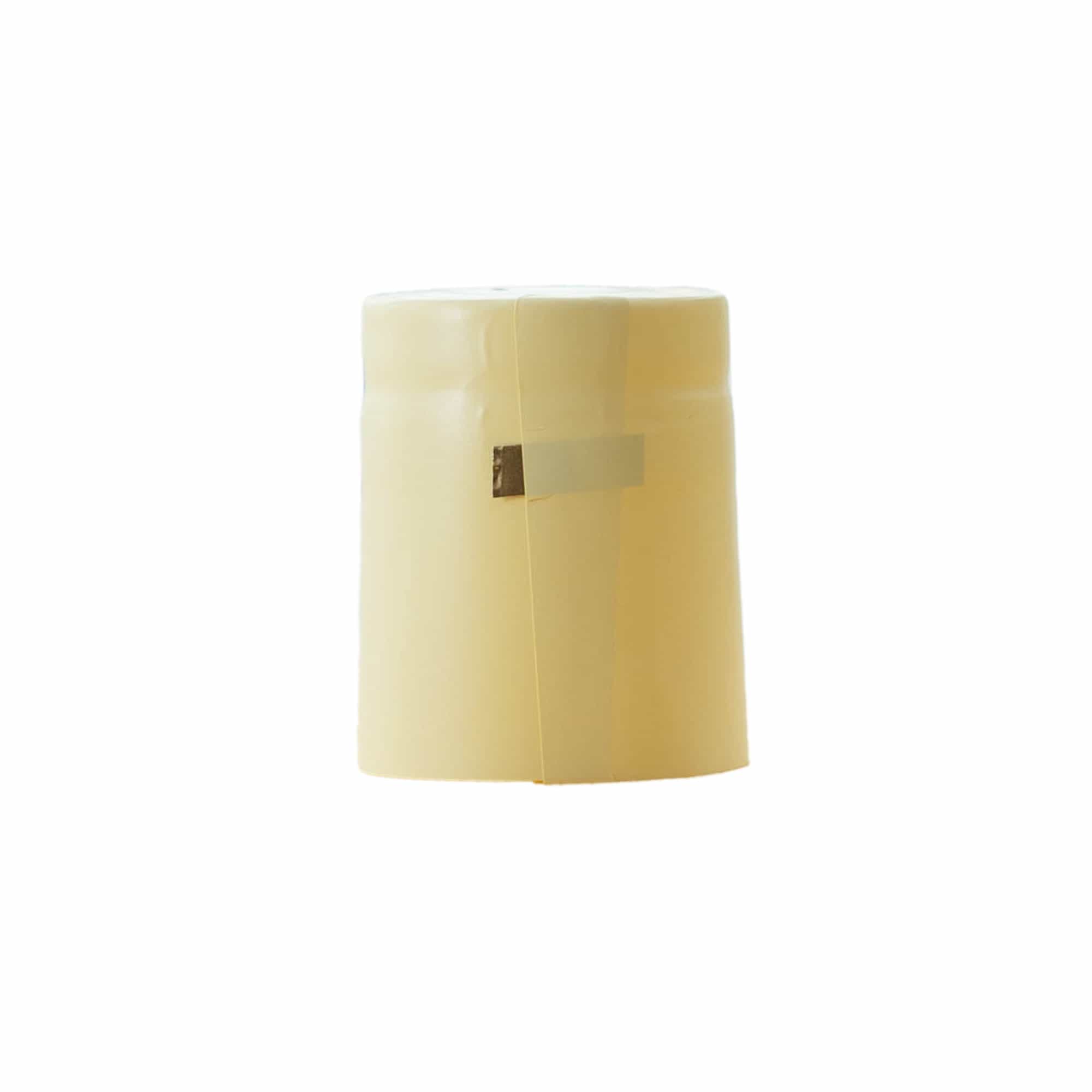 Cápsula retrátil 32x41, plástico PVC, champanhe Cápsula retrátil 32x41, plástico PVC, champanhe