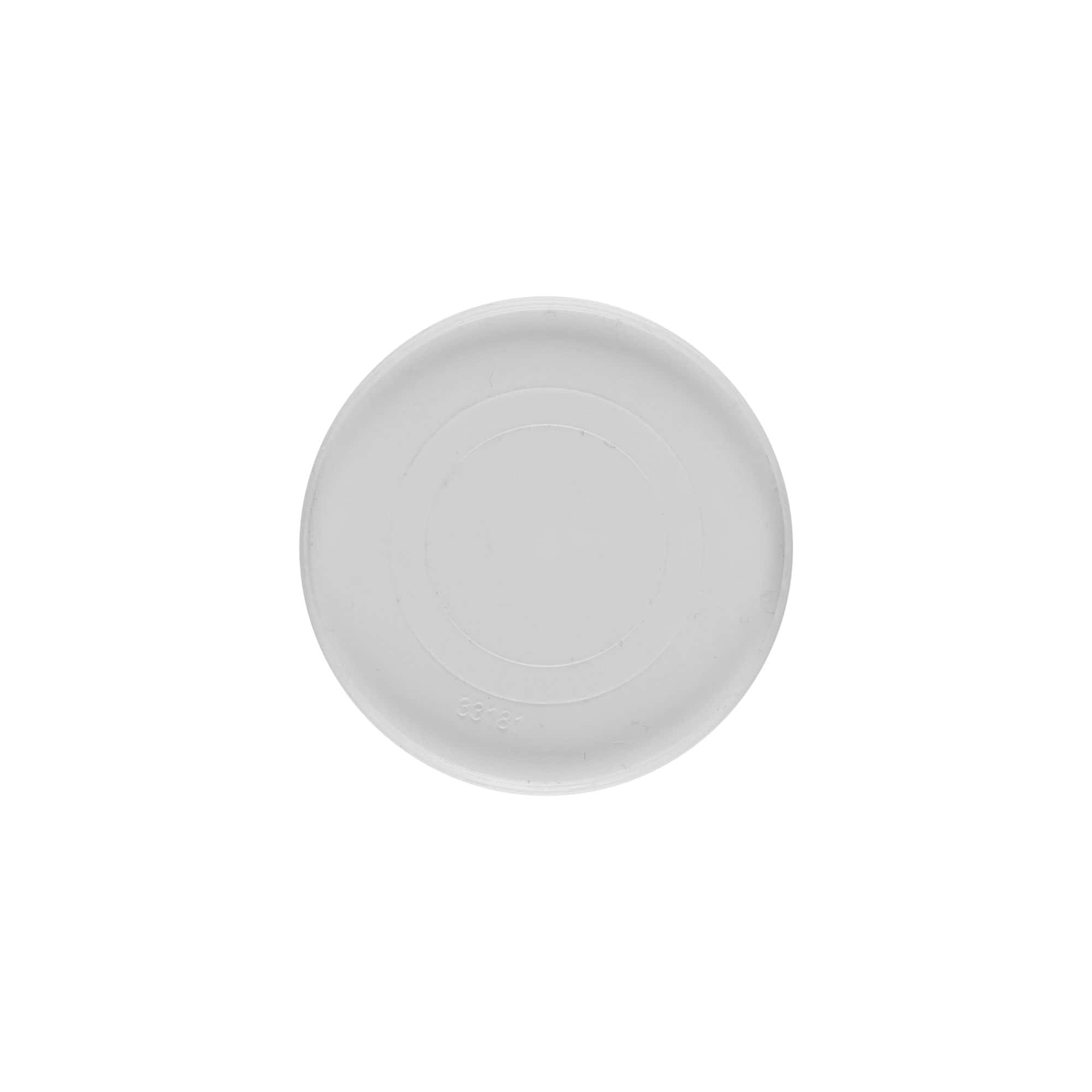 Disco de cobertura para 30 ml 'Bianca', plástico PP, branco