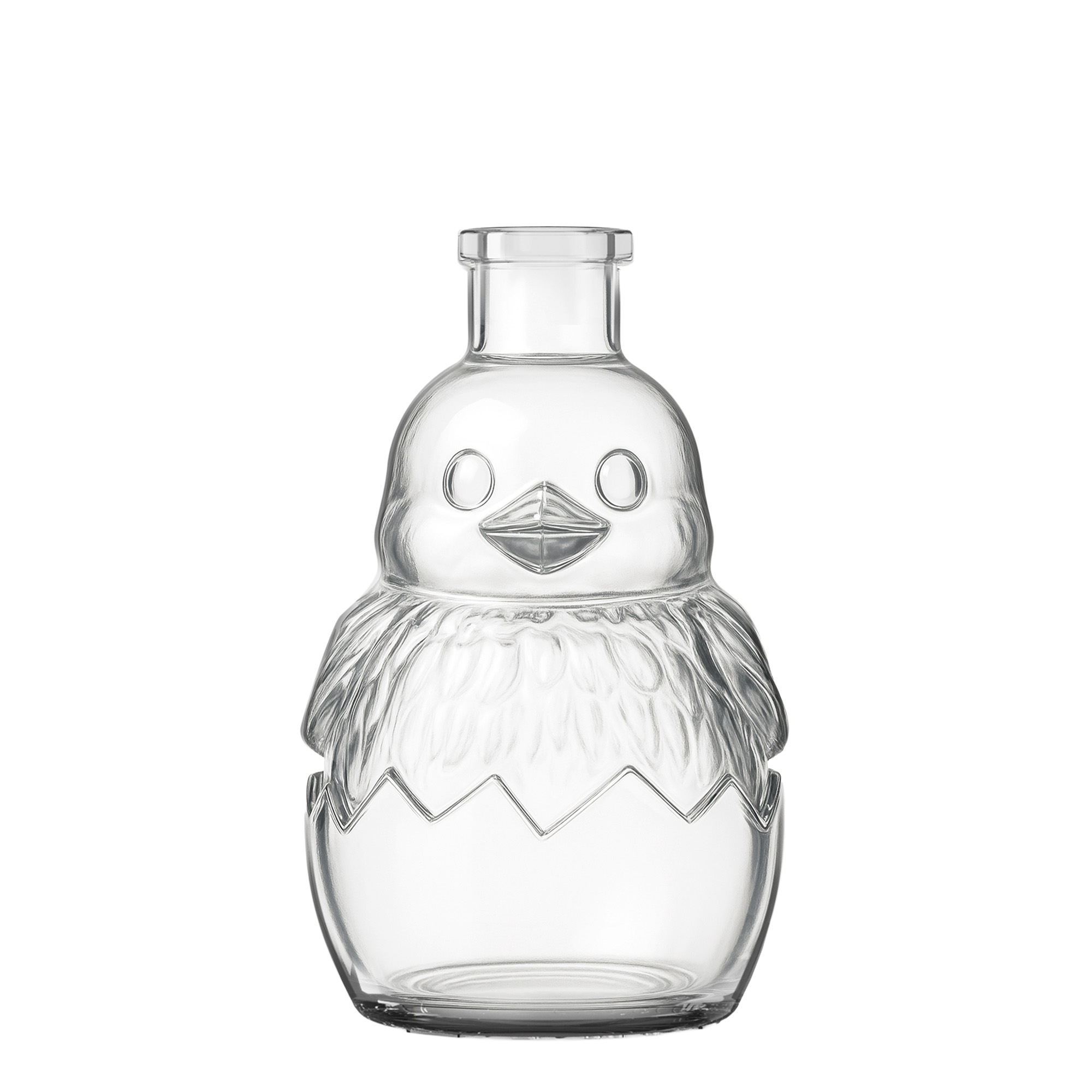 Garrafa de vidro 200 ml 'Pintainho', boca: cortiça Garrafa de vidro 200 ml 'Pintainho', boca: cortiça