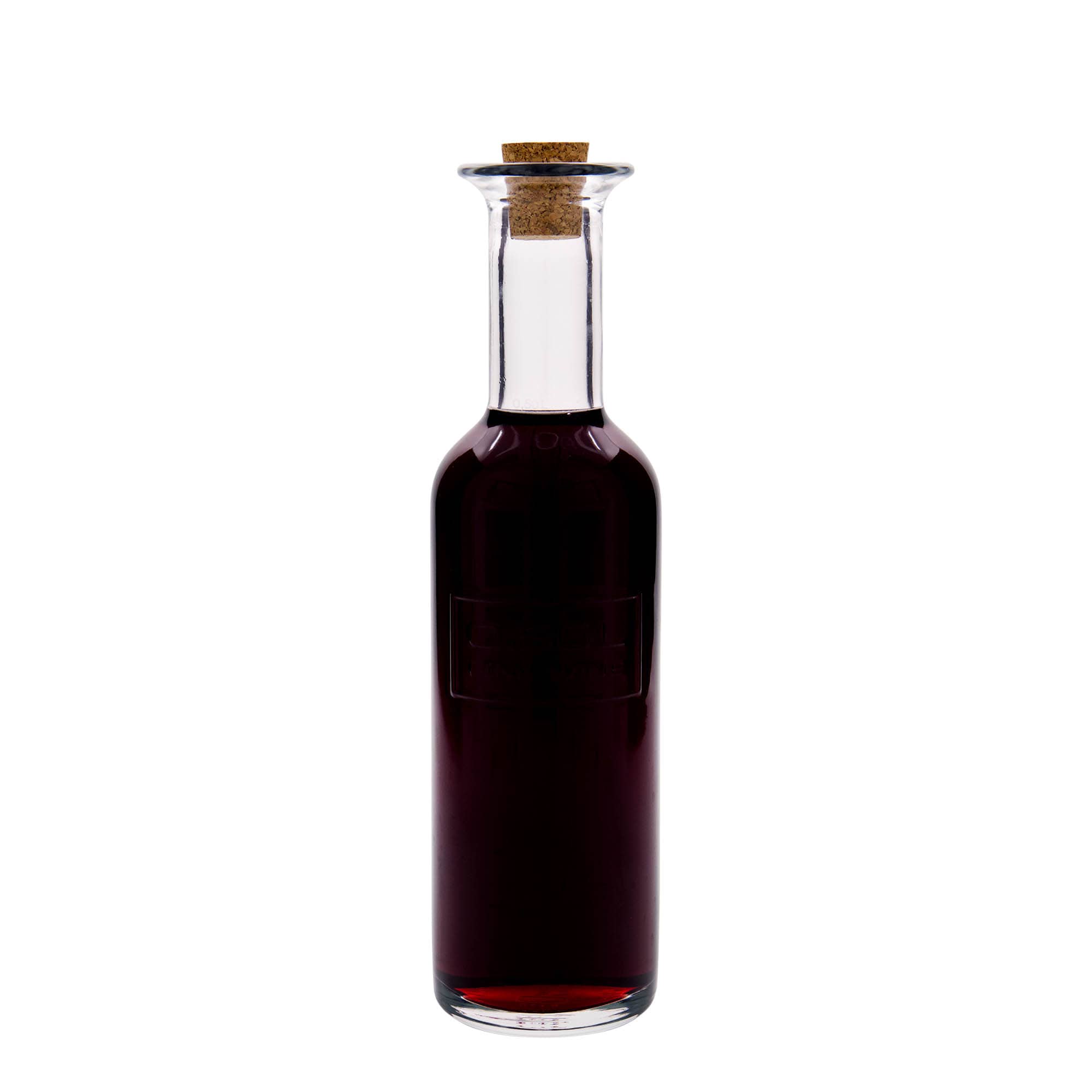 Garrafa de vidro de 500 ml 'Optima Fine Wine', boca: cortiça