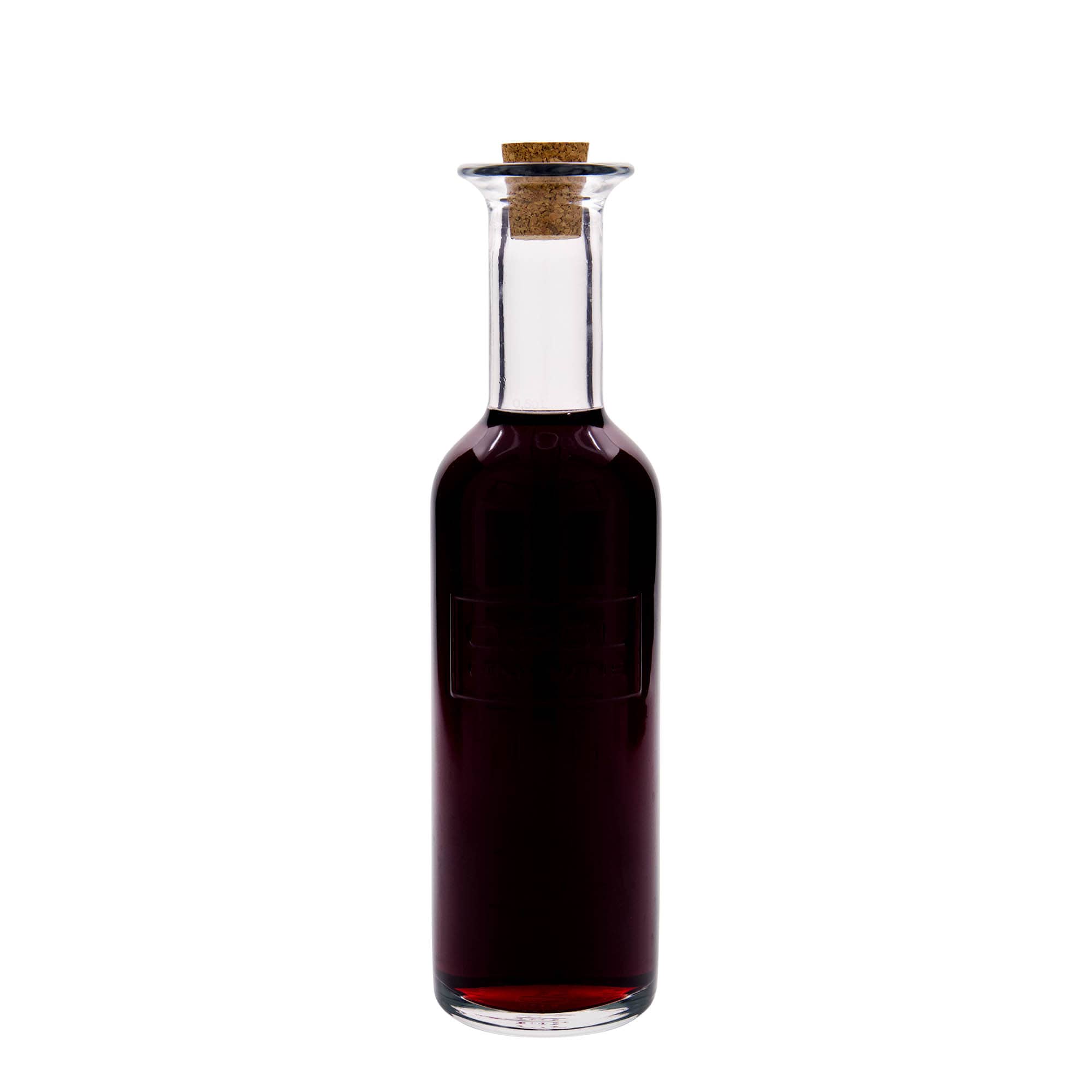 Garrafa de vidro de 500 ml 'Optima Fine Wine', boca: cortiça