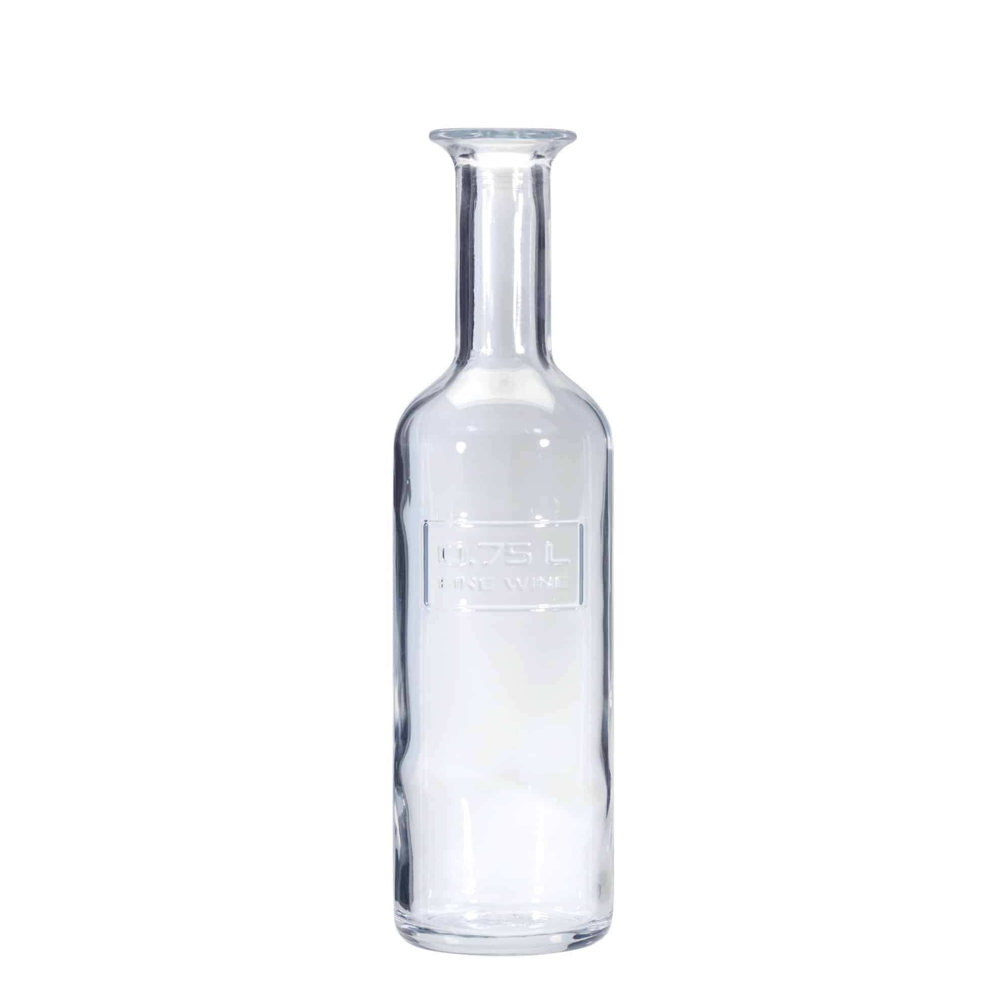 750 ml Garrafa de vidro 'Optima Fine Wine', boca: Cortiça 750 ml Garrafa de vidro 'Optima Fine Wine', boca: Cortiça