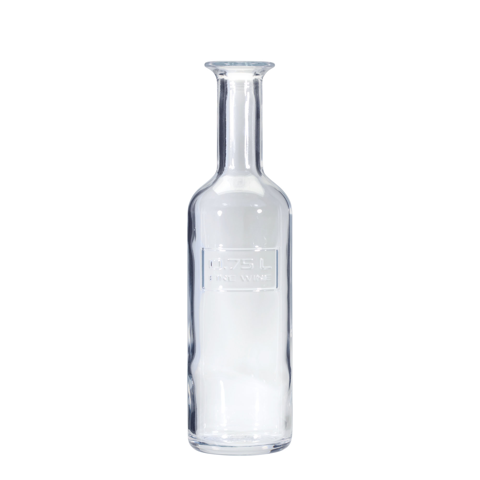 Garrafa de vidro de 750 ml 'Optima Fine Wine', boca: cortiça Garrafa de vidro de 750 ml 'Optima Fine Wine', boca: cortiça
