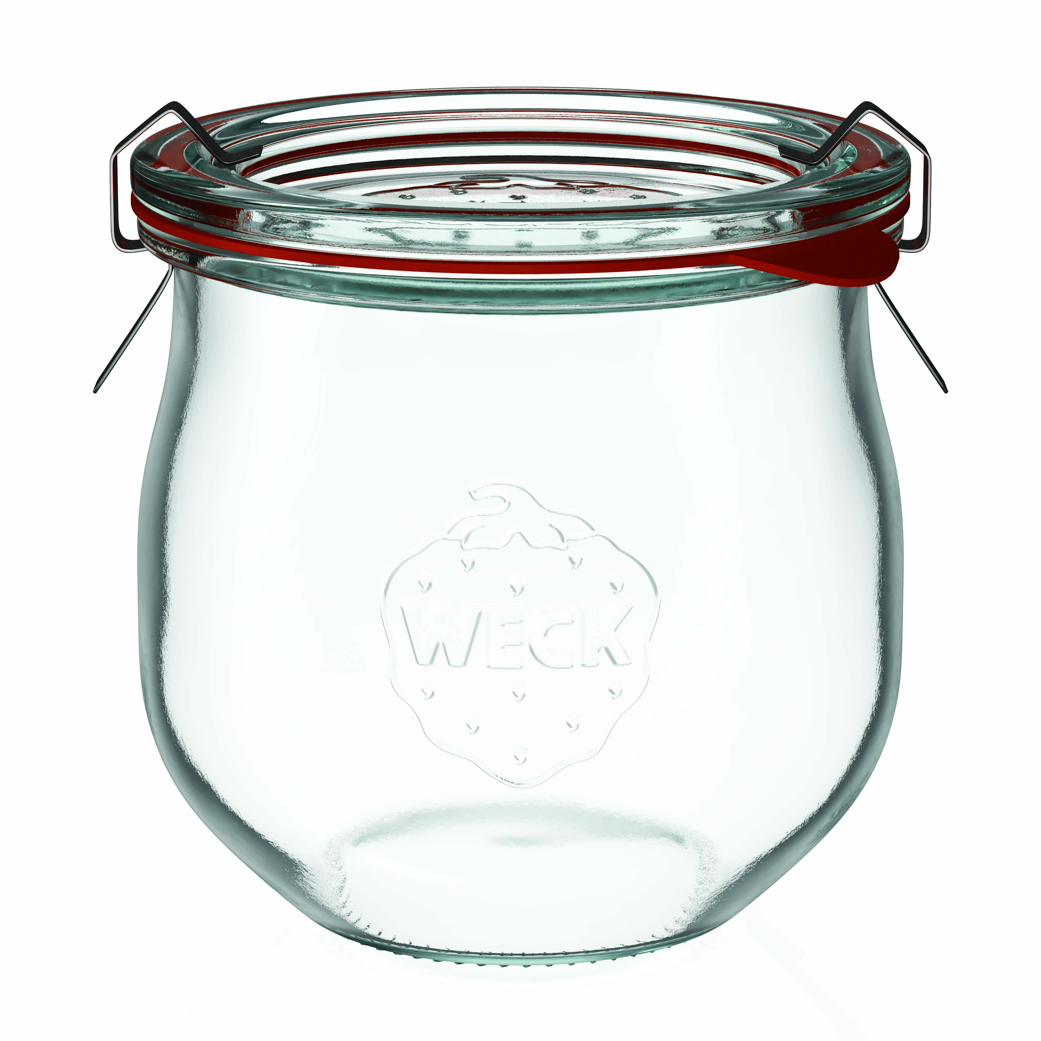 370 ml Frasco WECK-Tulipa, Boca: Borda Redonda 370 ml Frasco WECK-Tulipa, Boca: Borda Redonda