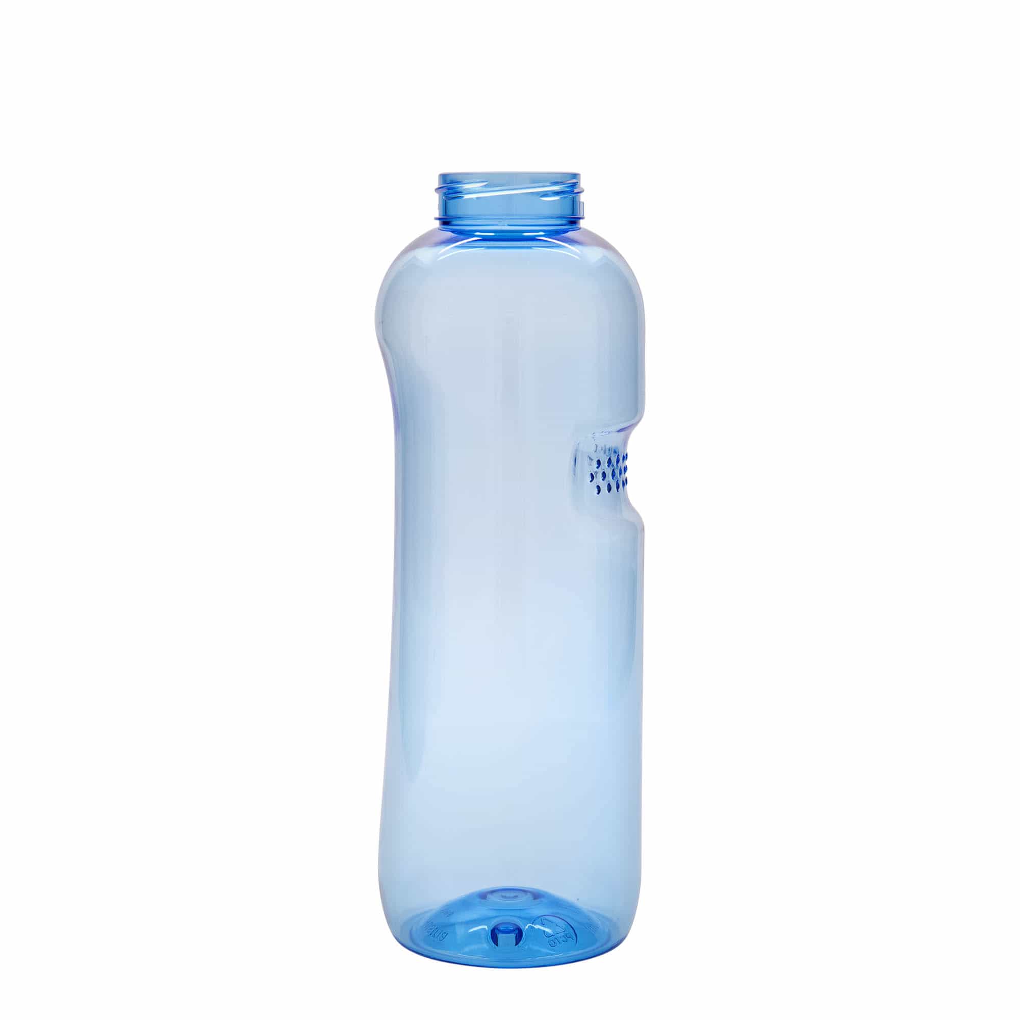 1000 ml Garrafa de água PET 'Kavodrink', plástico, azul 1000 ml Garrafa de água PET 'Kavodrink', plástico, azul