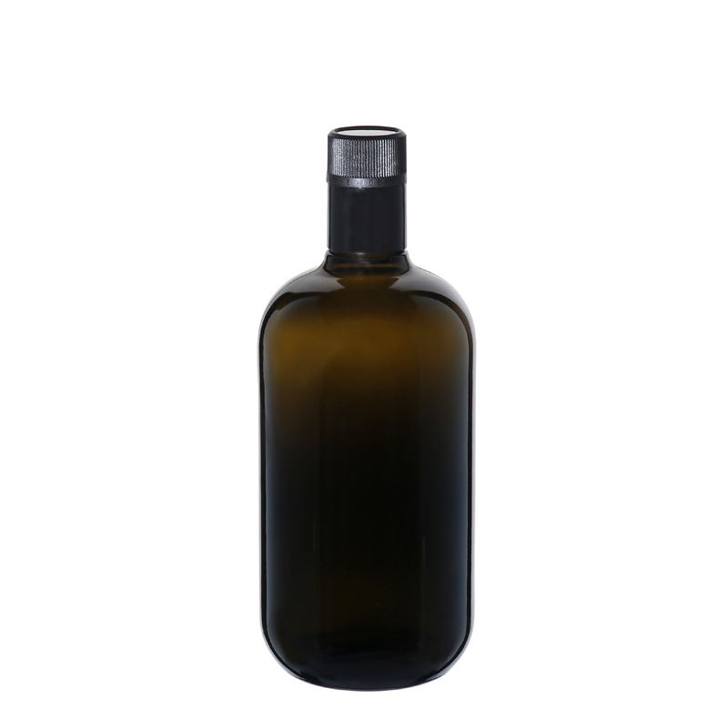 Garrafa de vinagre/azeite 'Biolio' 750 ml, vidro, verde antigo, bocal: DOP