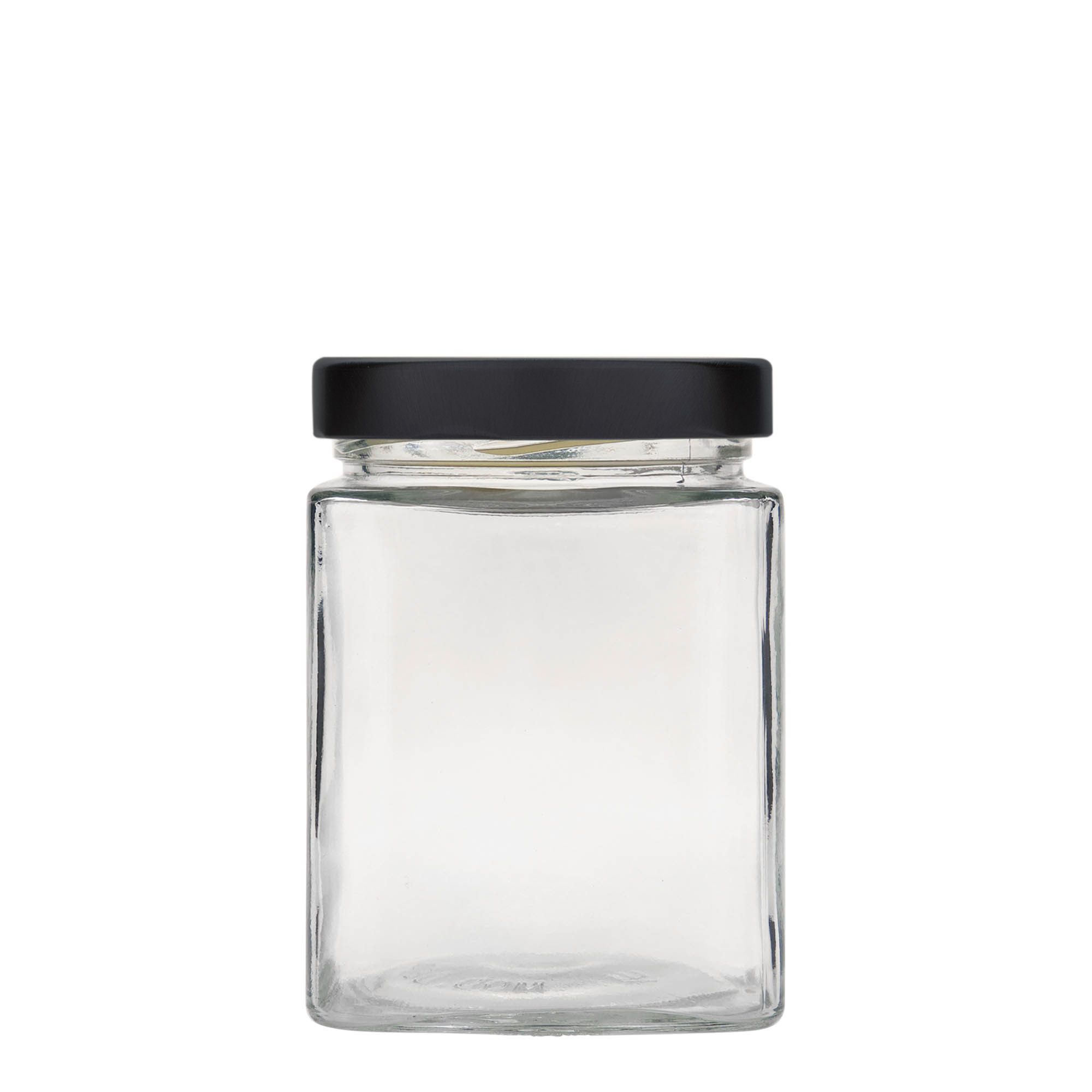 580 ml Frasco quadrado 'Ikarus', Boca: Deep-Twist-Off (DTO 82) 580 ml Frasco quadrado 'Ikarus', Boca: Deep-Twist-Off (DTO 82)