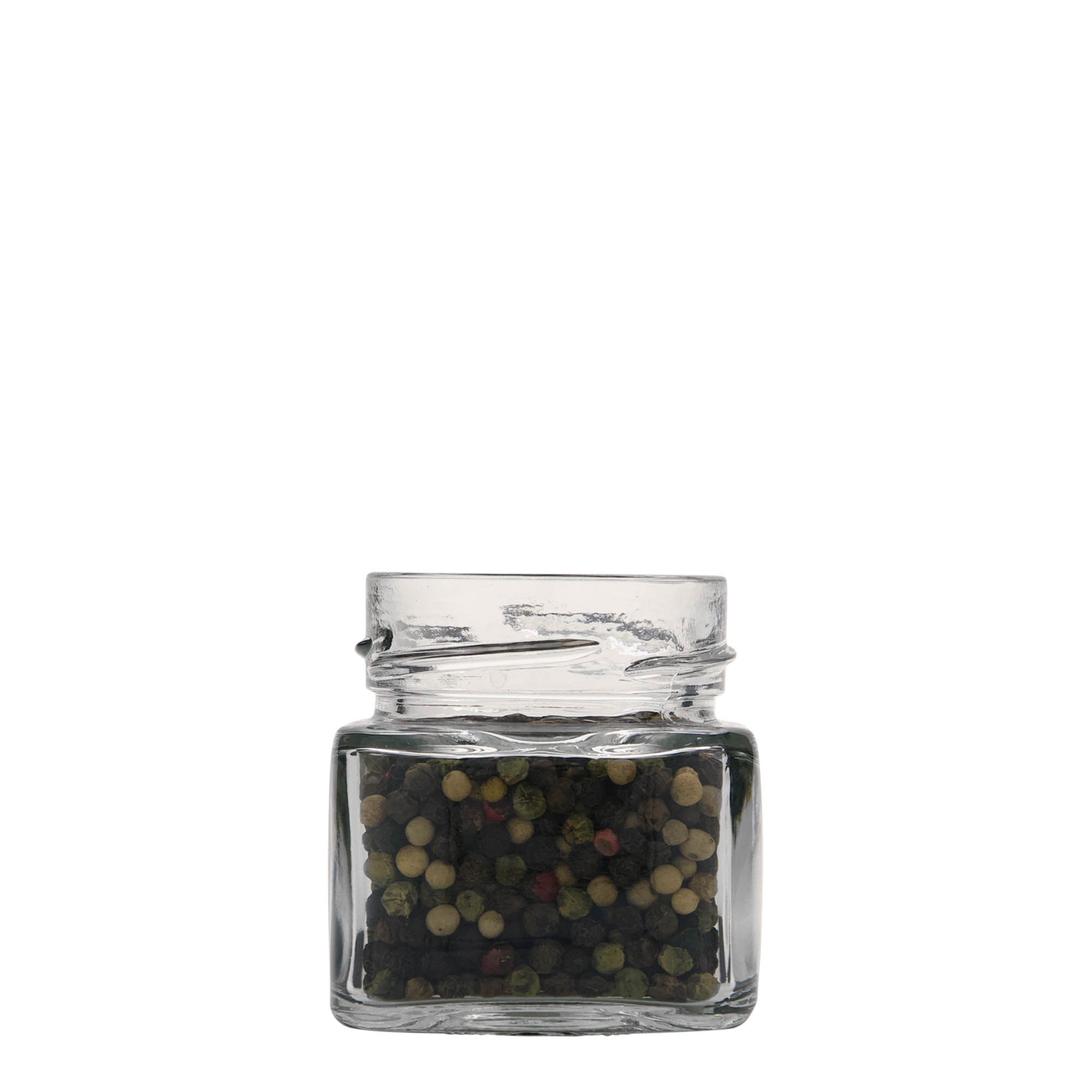 106 ml Frasco quadrado 'Ikarus', Boca: Deep-Twist-Off (DTO 58)