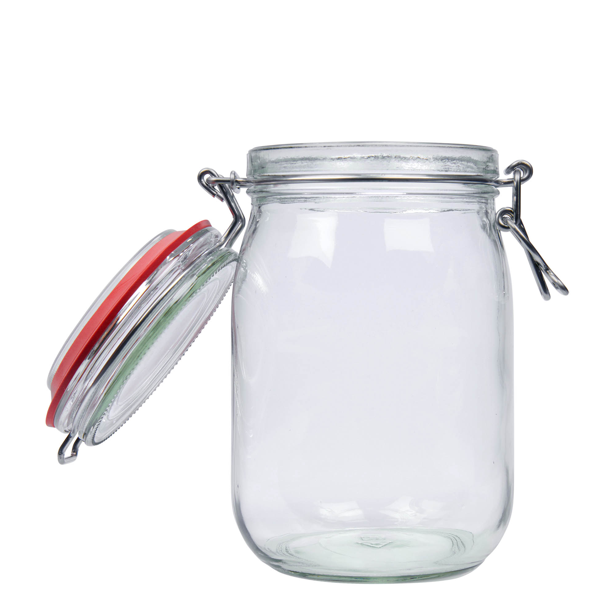 1.140 ml Frasco com fecho de alavanca, Boca: Fecho de alavanca