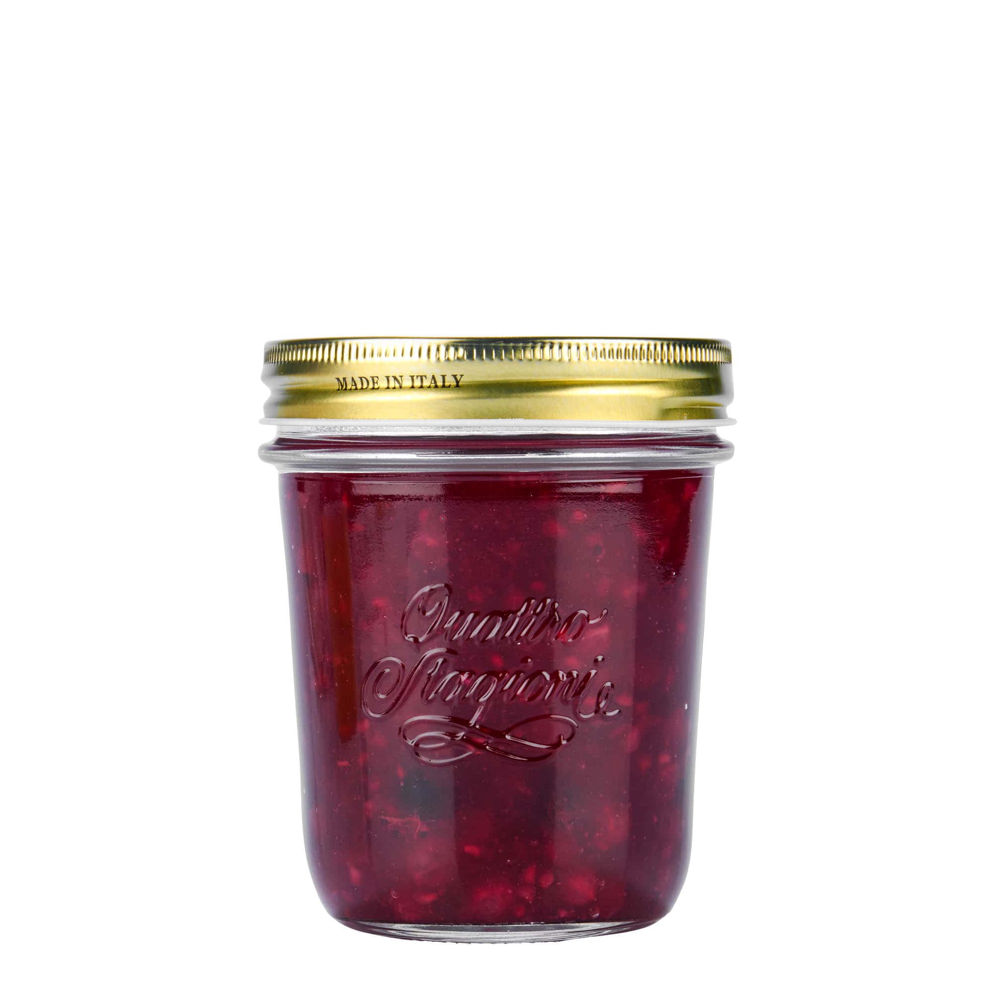 Pote de queda de 320 ml 'Quattro Stagioni', boca: tampa de rosca