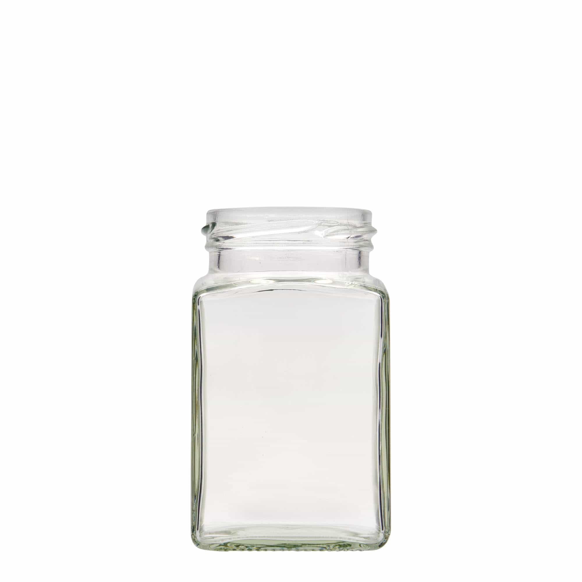 260 ml Frasco quadrado, boca: Twist-Off (TO 58) 260 ml Frasco quadrado, boca: Twist-Off (TO 58)