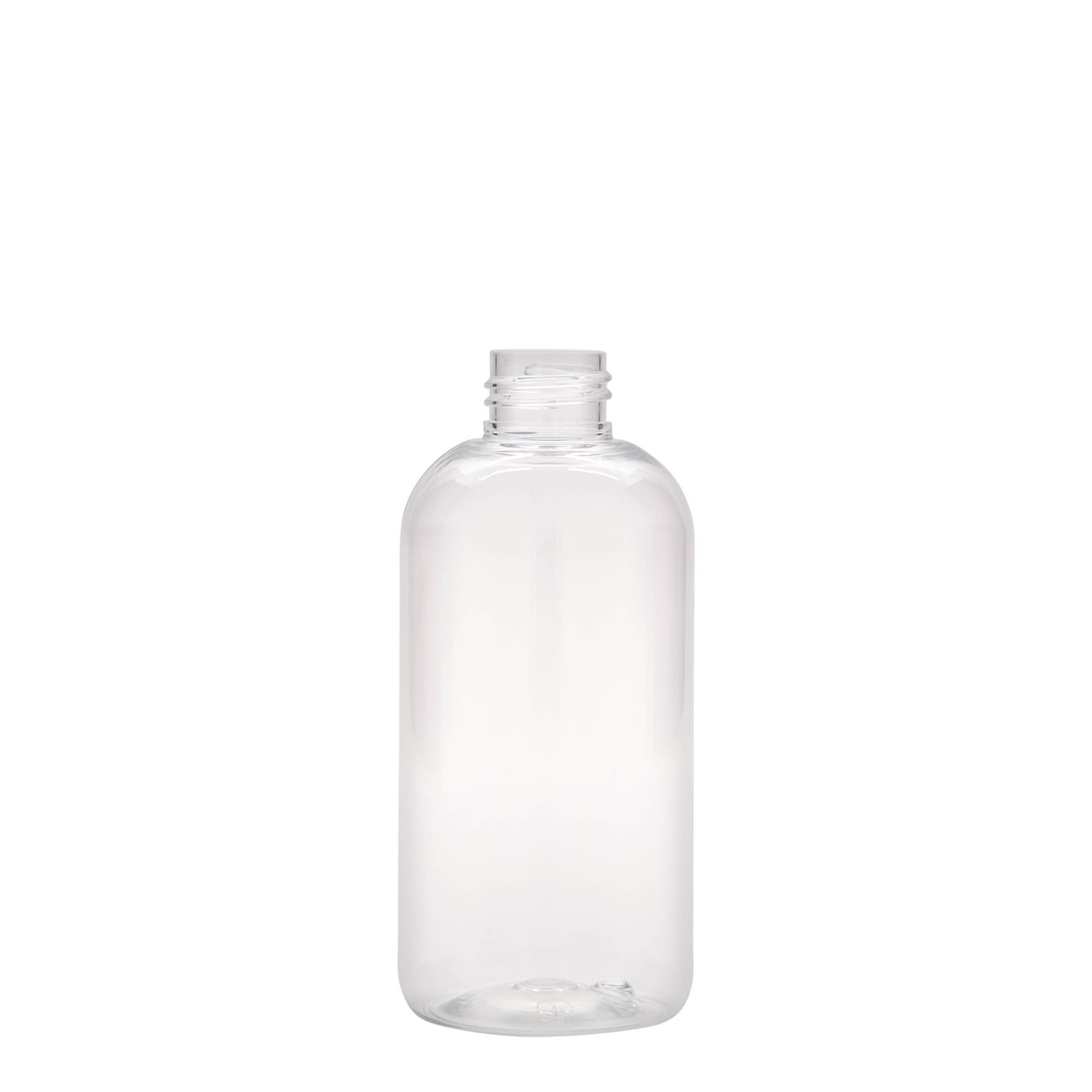 Garrafa PET de 200 ml 'Boston', plástico, bocal: 24/410 Garrafa PET de 200 ml 'Boston', plástico, bocal: 24/410