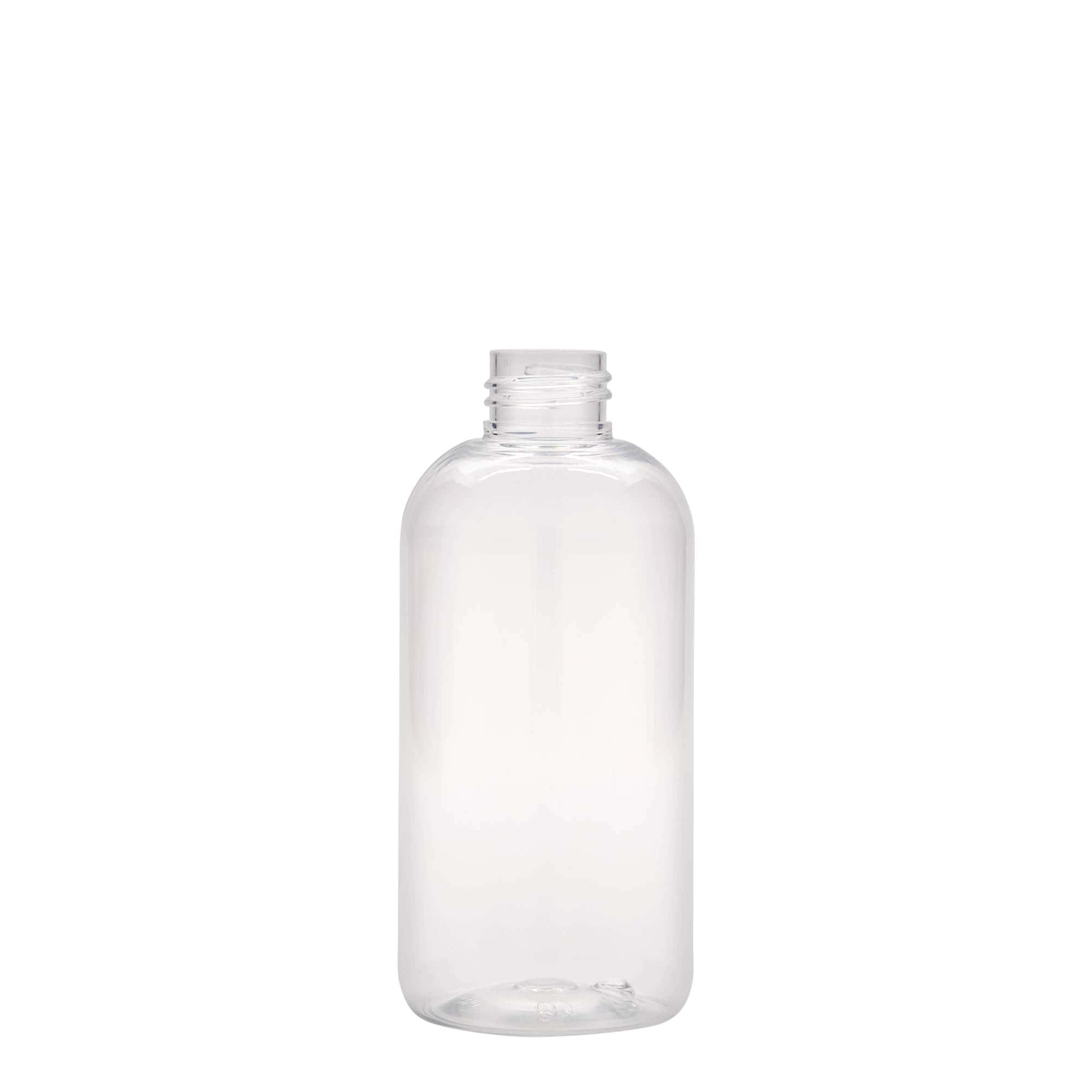 Garrafa PET de 200 ml 'Boston', plástico, bocal: 24/410