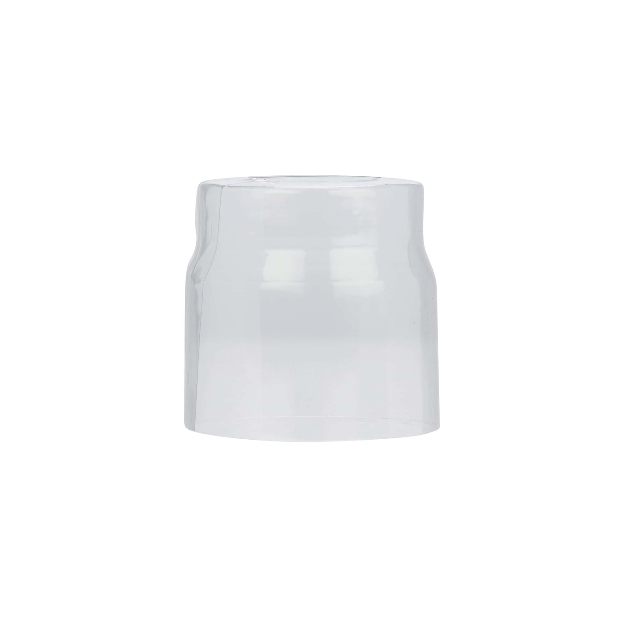 Cápsula de encolhimento farmacêutica 25x40, plástico PVC