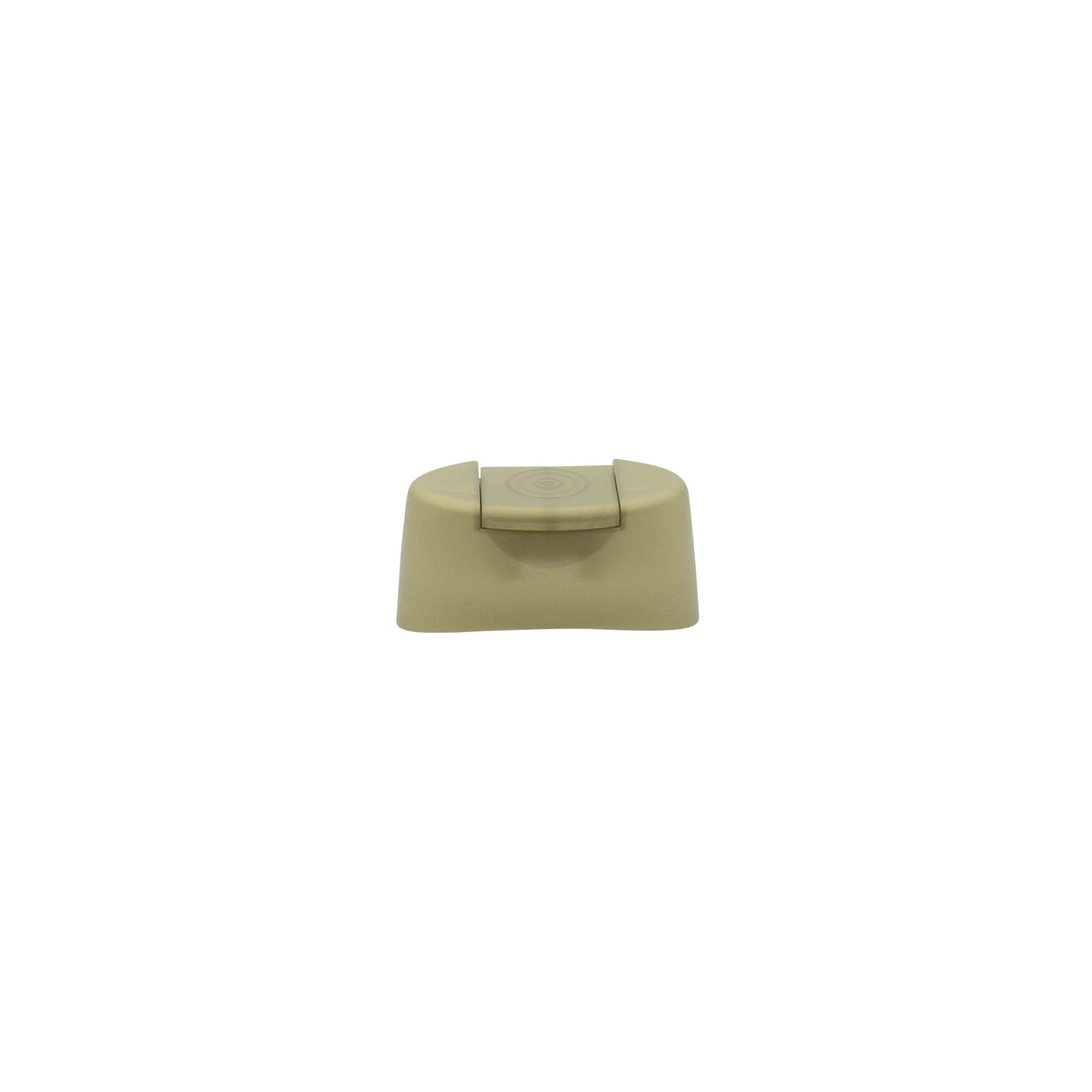 Fecho de encaixe com dobradiça articulada, dourado, para: Frasco squeeze Fecho de encaixe com dobradiça articulada, dourado, para: Frasco squeeze
