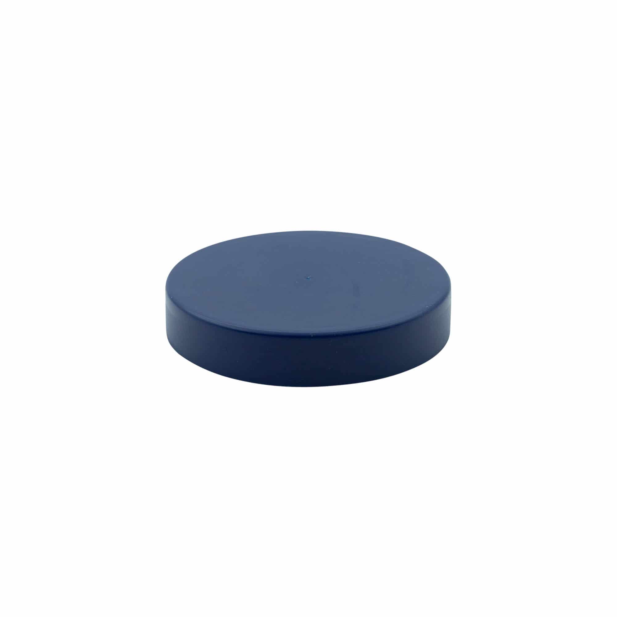 Tampa para frasco de cerâmica pescoço estreito, plástico PEAD, azul Tampa para frasco de cerâmica pescoço estreito, plástico PEAD, azul