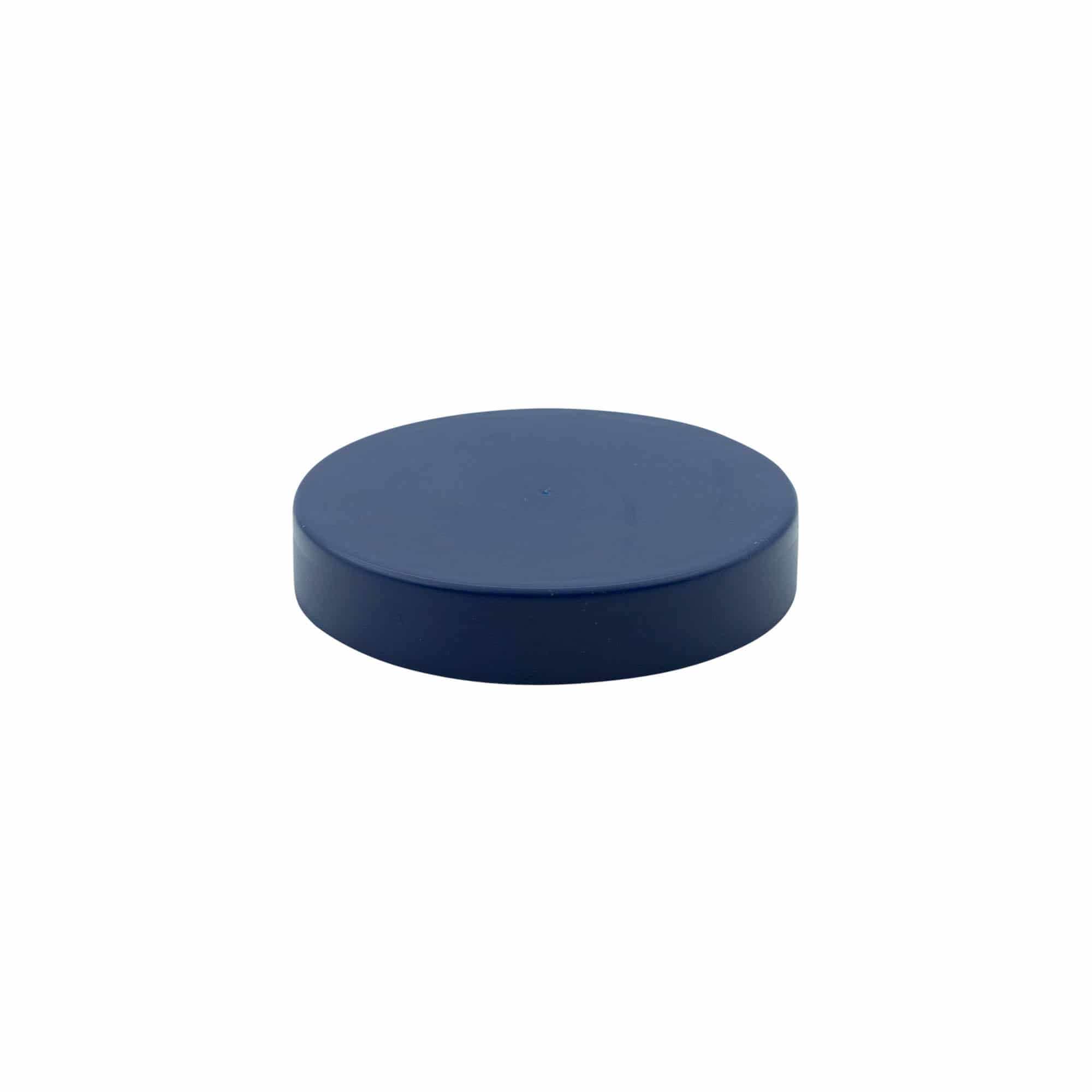 Tampa invertida para vaso de cerâmica padrão, plástico HDPE, azul