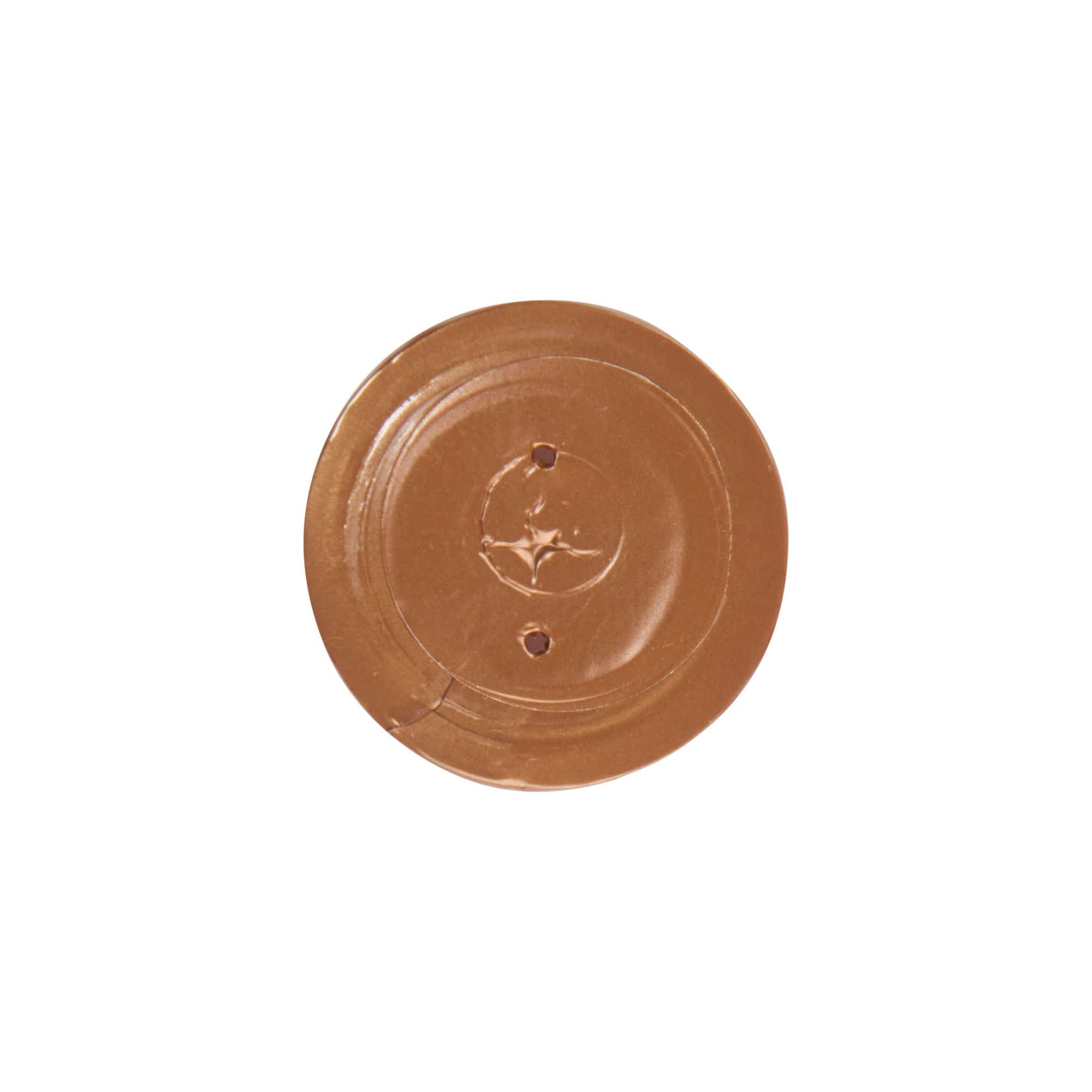 Cápsula de encolhimento 32x41, PVC plástico, bronze