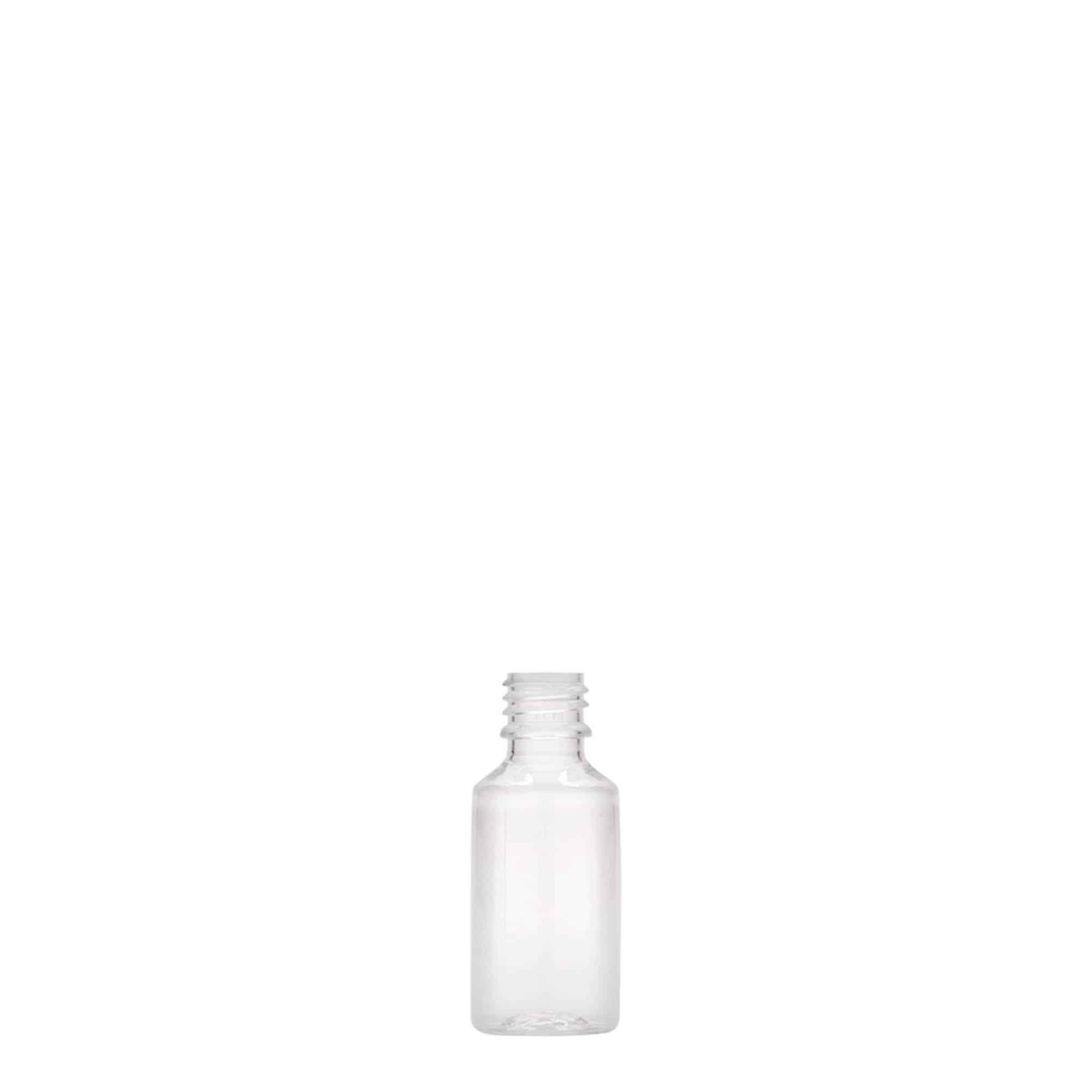 Frasco PET de 10 ml 'E-Liquid' com controlo de qualidade e segurança para crianças, plástico, boca: tampa de rosca
