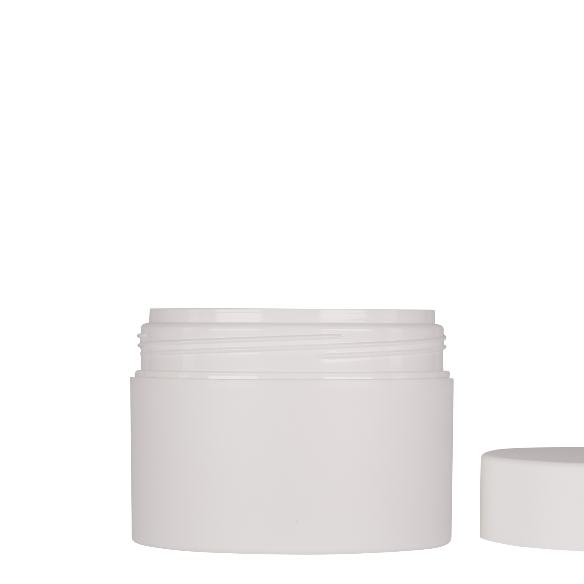 200 ml frasco de plástico 'Antonella', PP, branco, abertura: tampa de rosca 200 ml frasco de plástico 'Antonella', PP, branco, abertura: tampa de rosca