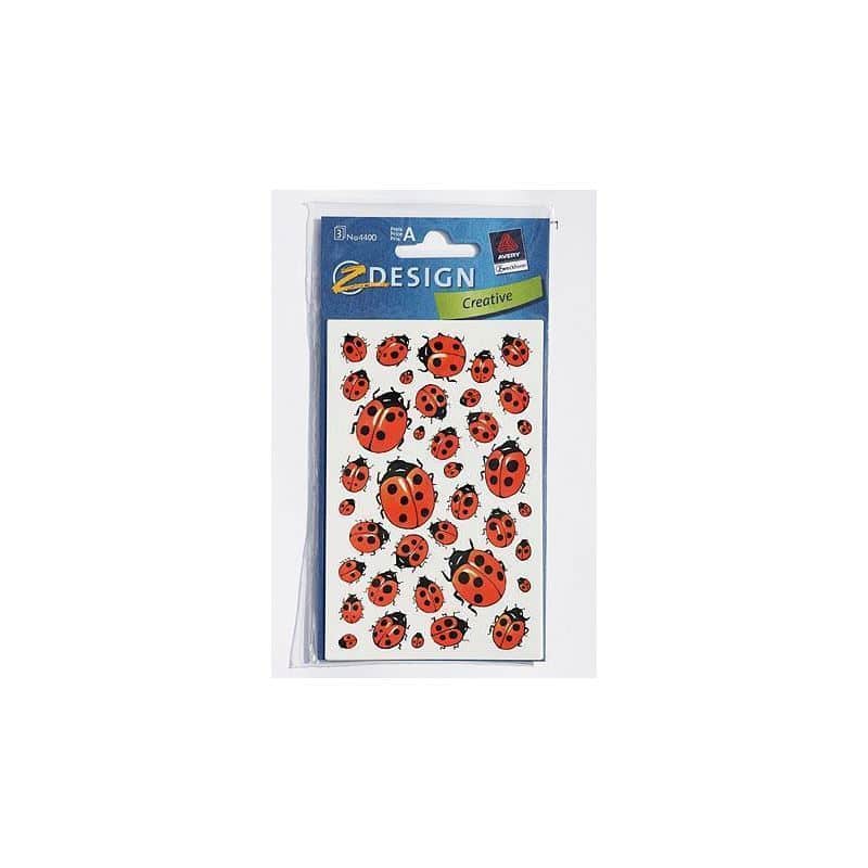 Autocolantes Zweckform 'Joaninha', papel, multicolor Autocolantes Zweckform 'Joaninha', papel, multicolor