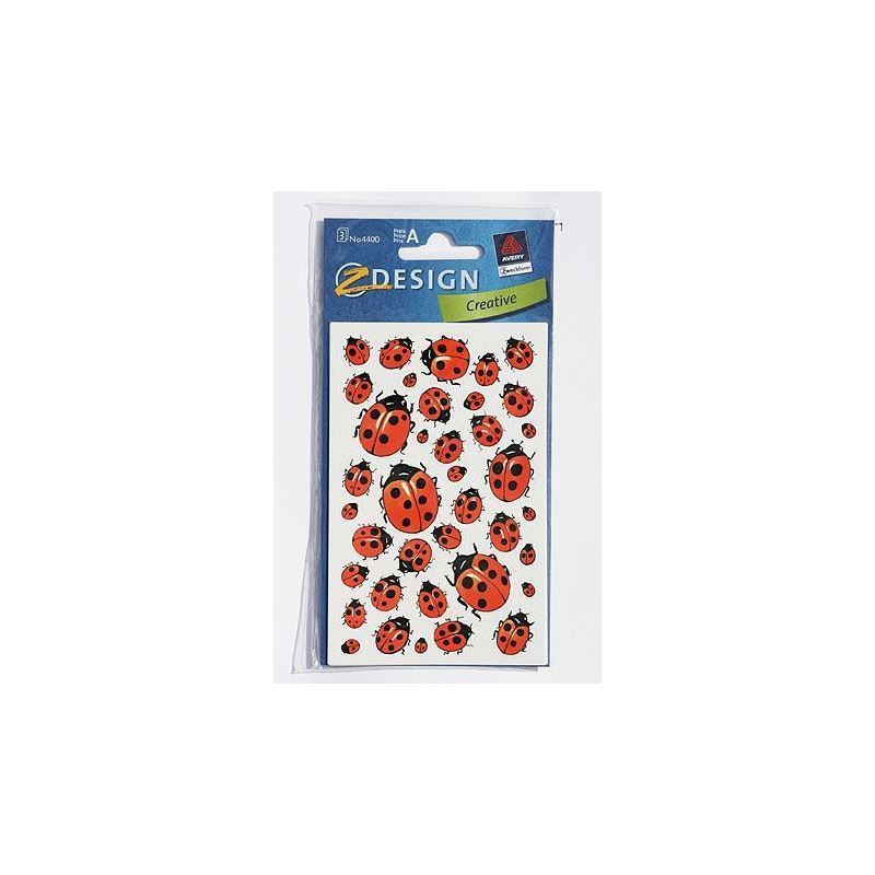 Autocolantes Zweckform 'Joaninha', papel, multicolor Autocolantes Zweckform 'Joaninha', papel, multicolor