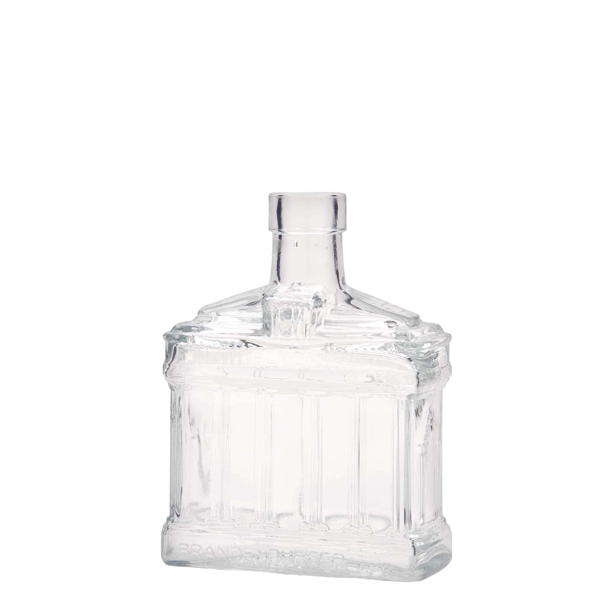 Frasco de vidro de 200 ml 'Portão de Brandemburgo', boca: cortiça