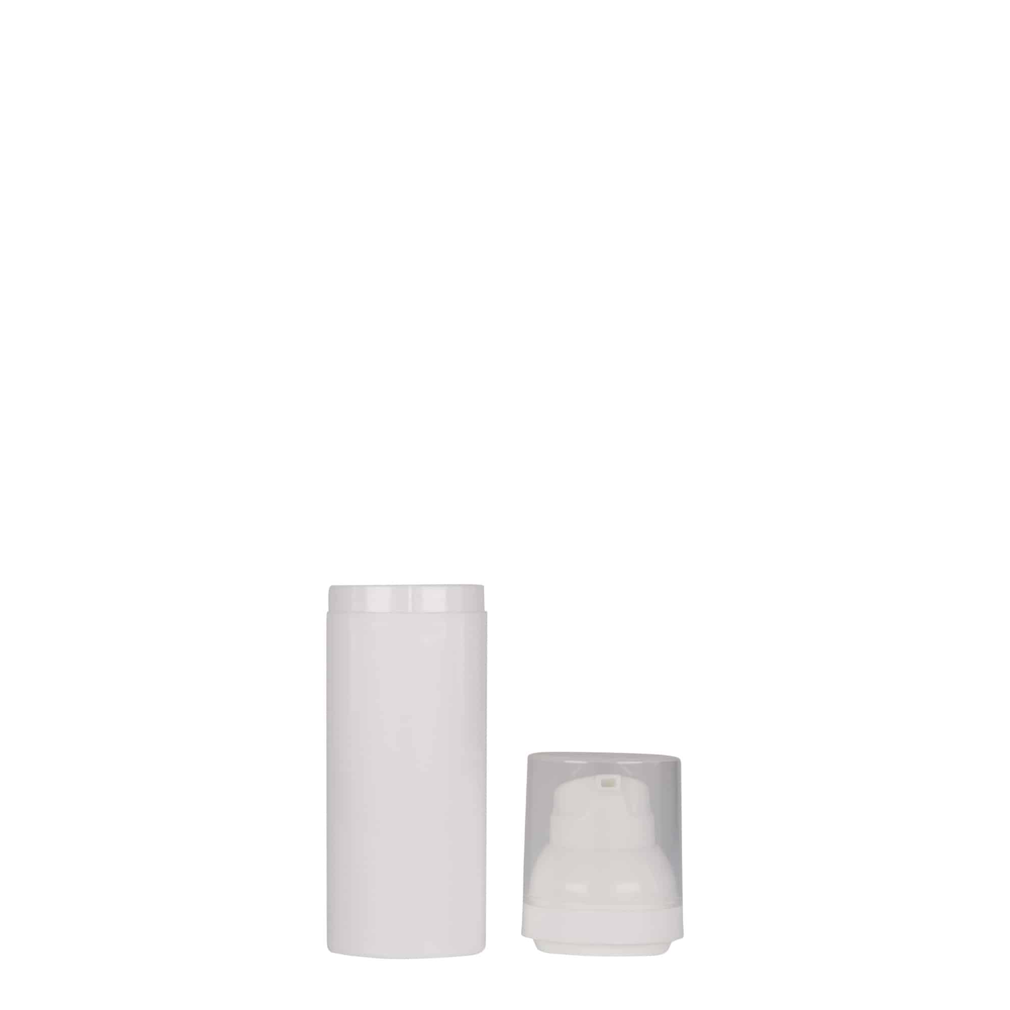 Doseador Airless 50 ml 'Mezzo', plástico PP, branco