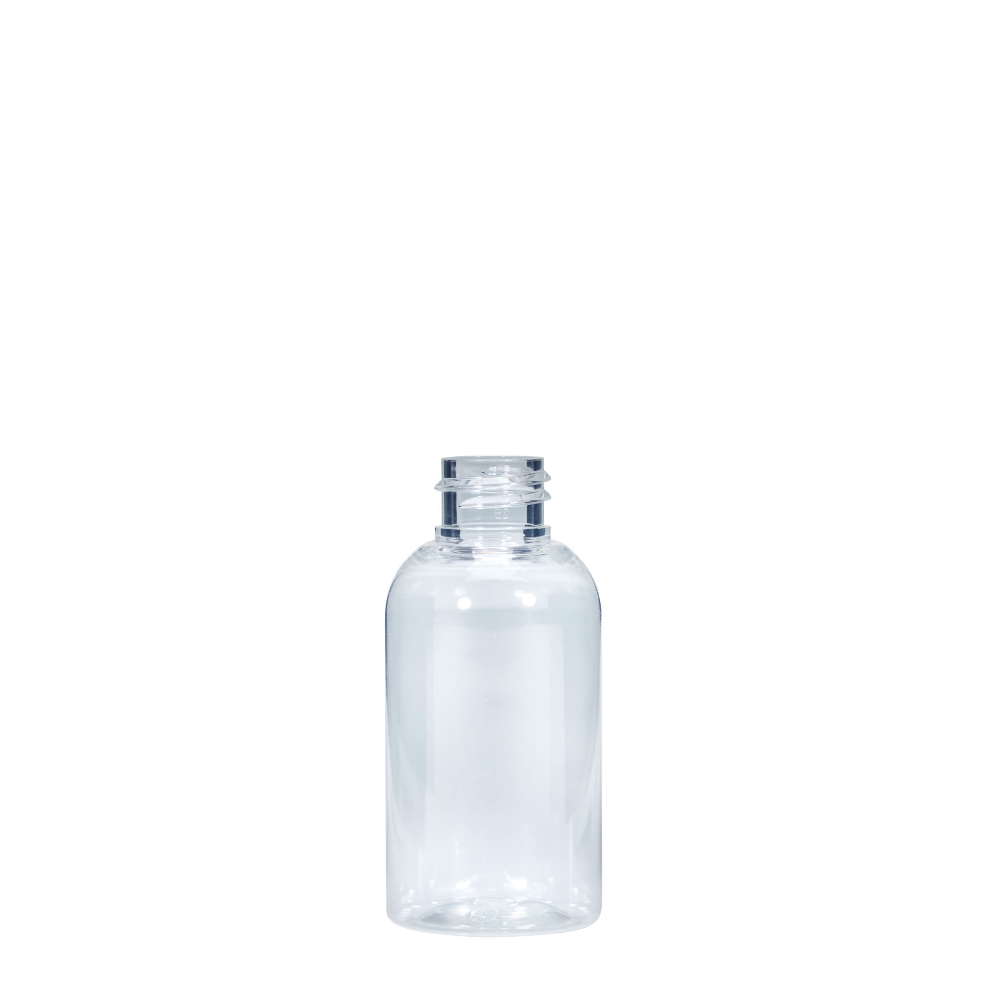 Frasco PET de 50 ml 'Boston', plástico, boca: 20/410