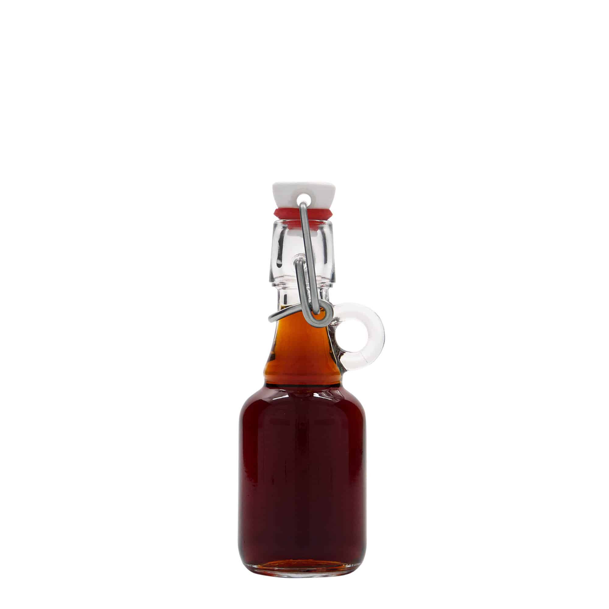 40 ml Garrafa de vidro 'Santos', boca: Tampa mecânica