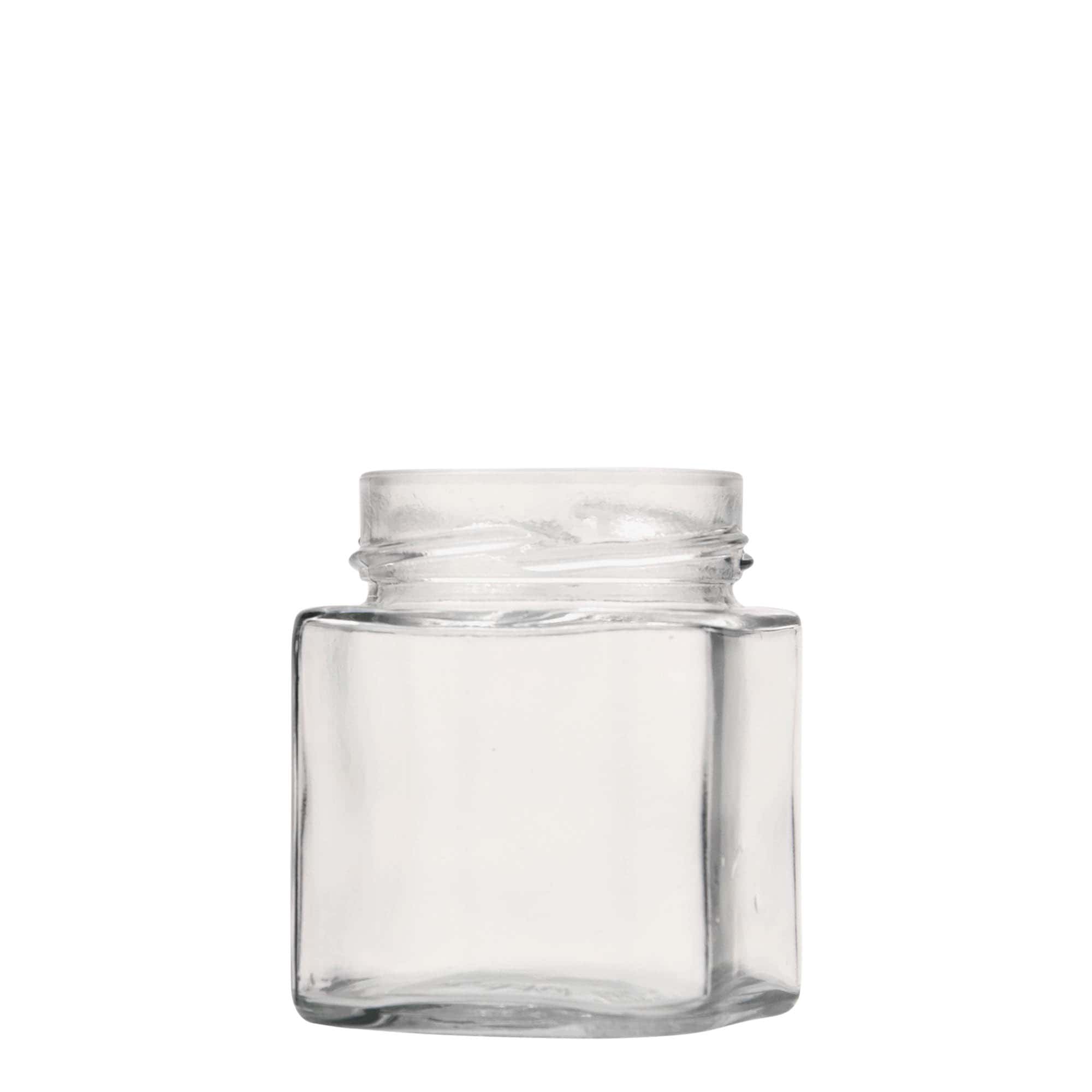 212 ml Frasco quadrado 'Ikarus', Boca: Deep-Twist-Off (DTO 63)