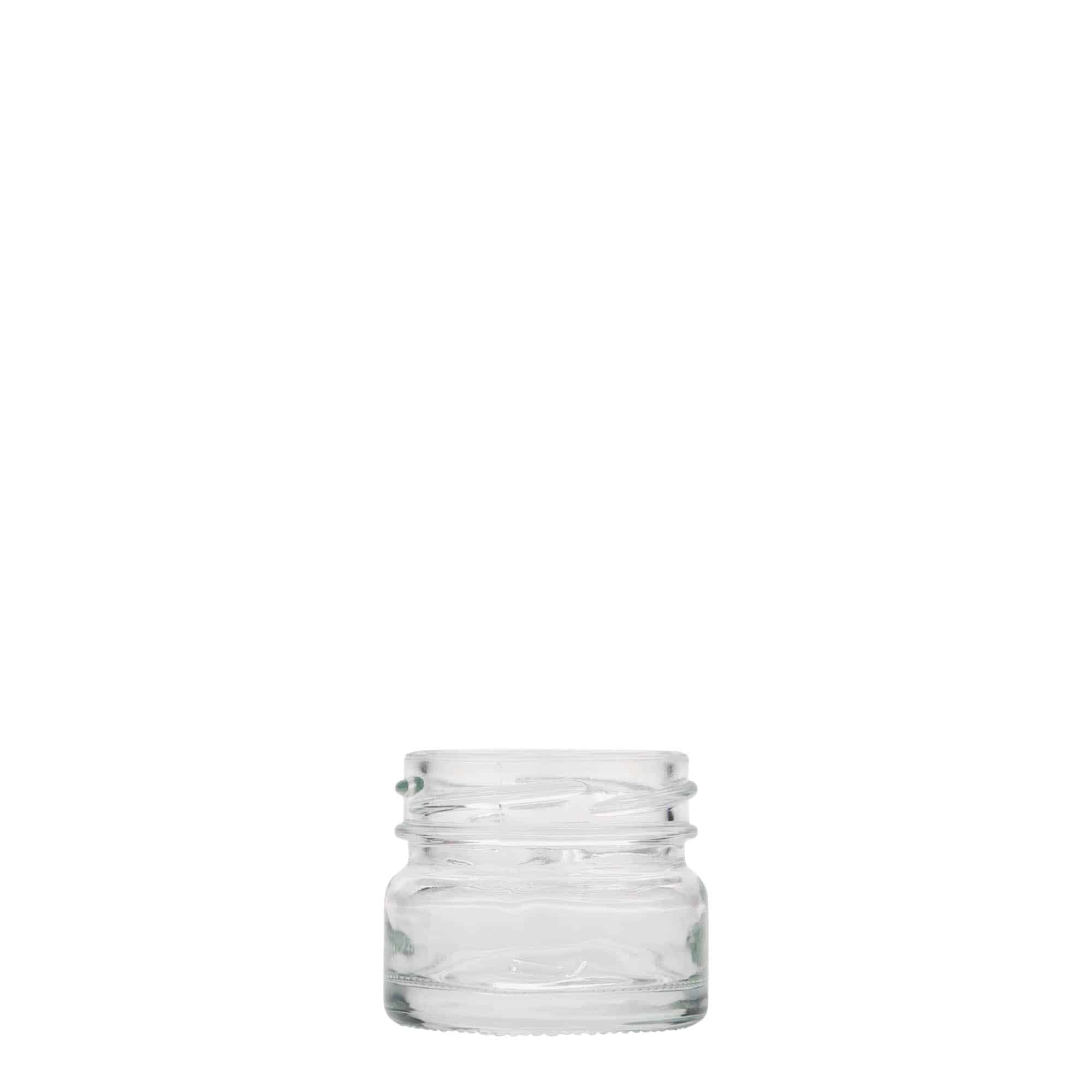 30 ml Frasco redondo plano, boca: Twist-Off (TO 43) 30 ml Frasco redondo plano, boca: Twist-Off (TO 43)
